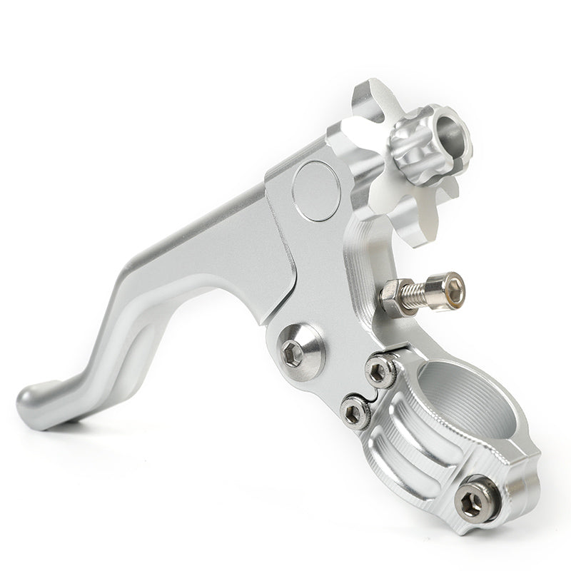 Motorcycle 22mm CNC Short Stunt Clutch Lever Perch for Honda CR80/125 CRF 250R/X 450R/X XR650R Suzuki RM85 RM250 Brake Clutch