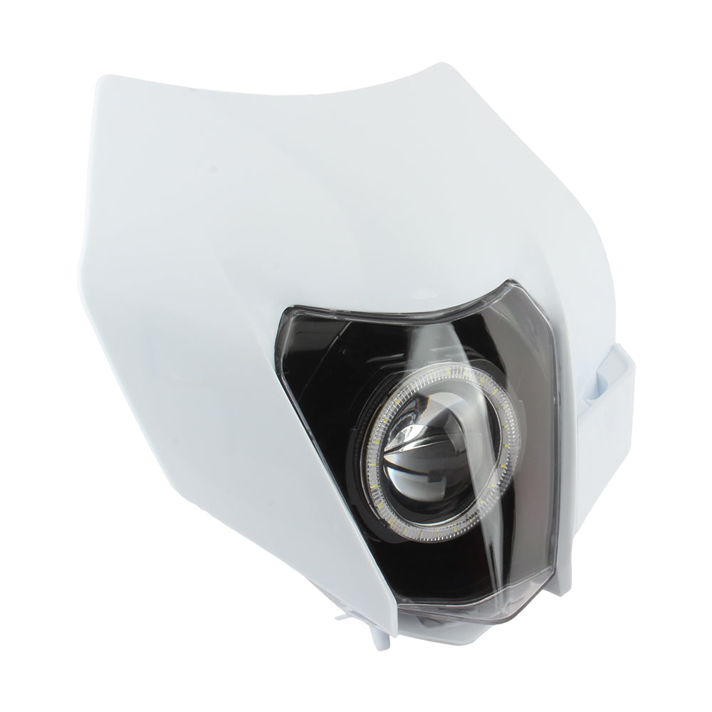 For KTM EXC Headlight LED Plate Motorcycle SX Duke 125 250 300 450 Moto Fairing Supermoto Motocross Accessories Dirt Bike Enduro