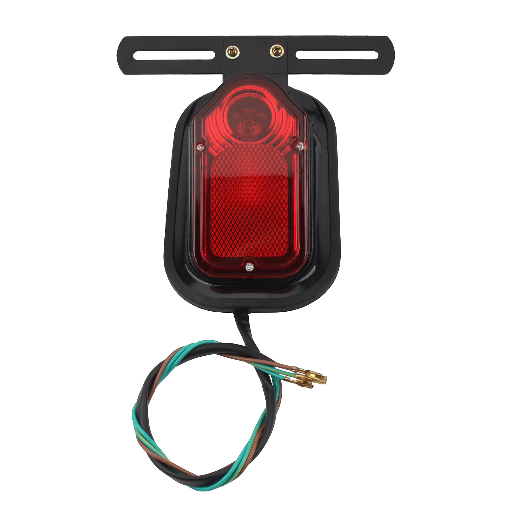 For Harley Bobber Chopper Custom Touring Taillights Motorcycle Red Brake Tail Light Signal Lamp for Honda Yamaha Accessories