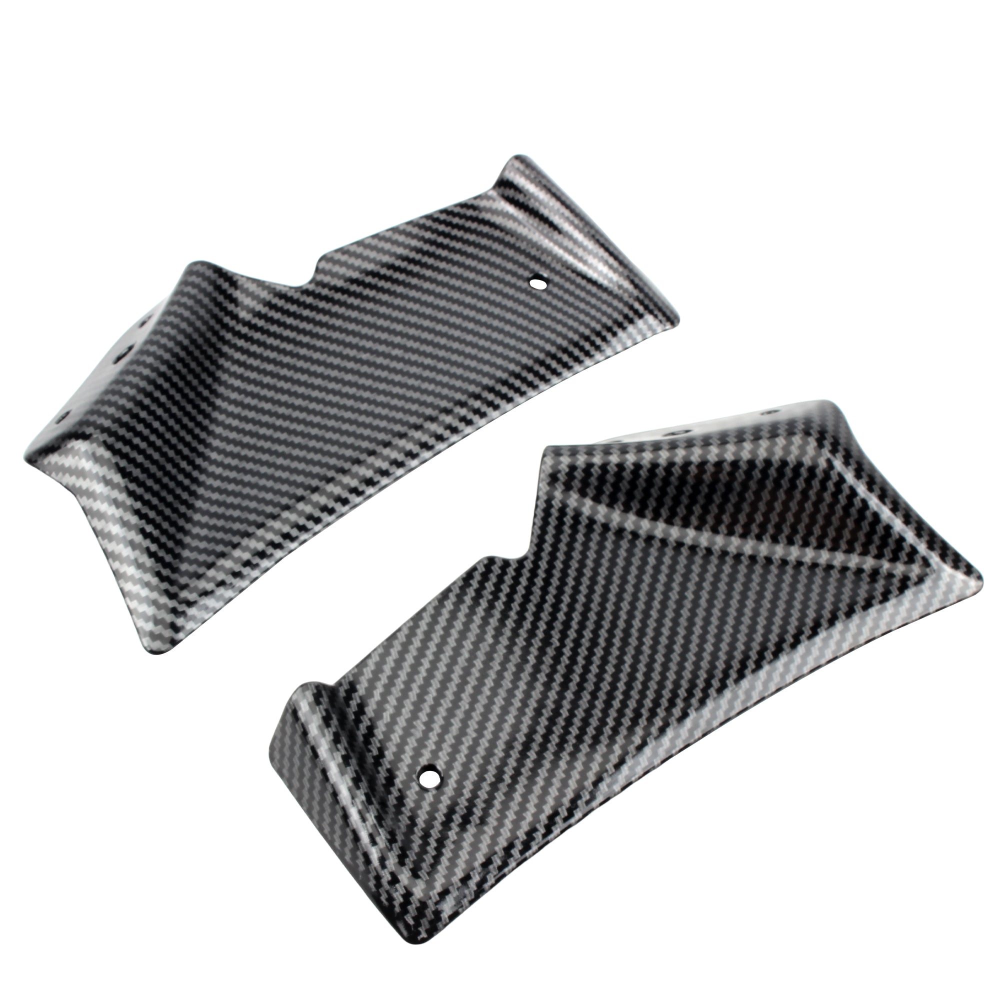 2022-2024 Motorcycle Front Downforce Spoiler Naked Frontal Spoilers Winglet Aerodynamic Wing Deflector Kit for Yamaha MT10 SP