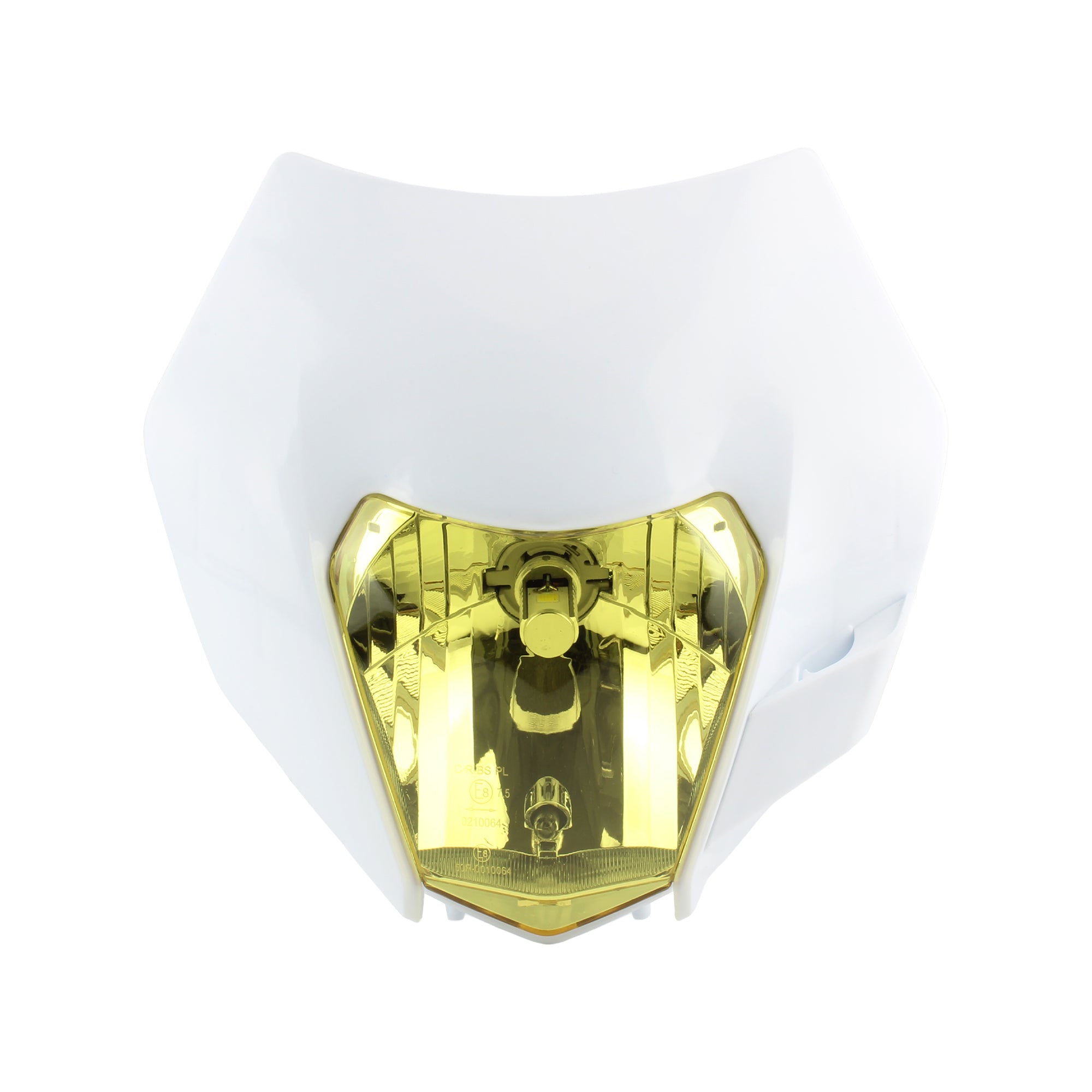 Motorcycle LED Headlight Yellow Lamp Shade for KTM SX SXF SXS SMR EXC EXCF XC XCF XCW XCFW Enduro Dirt Bike Motocross