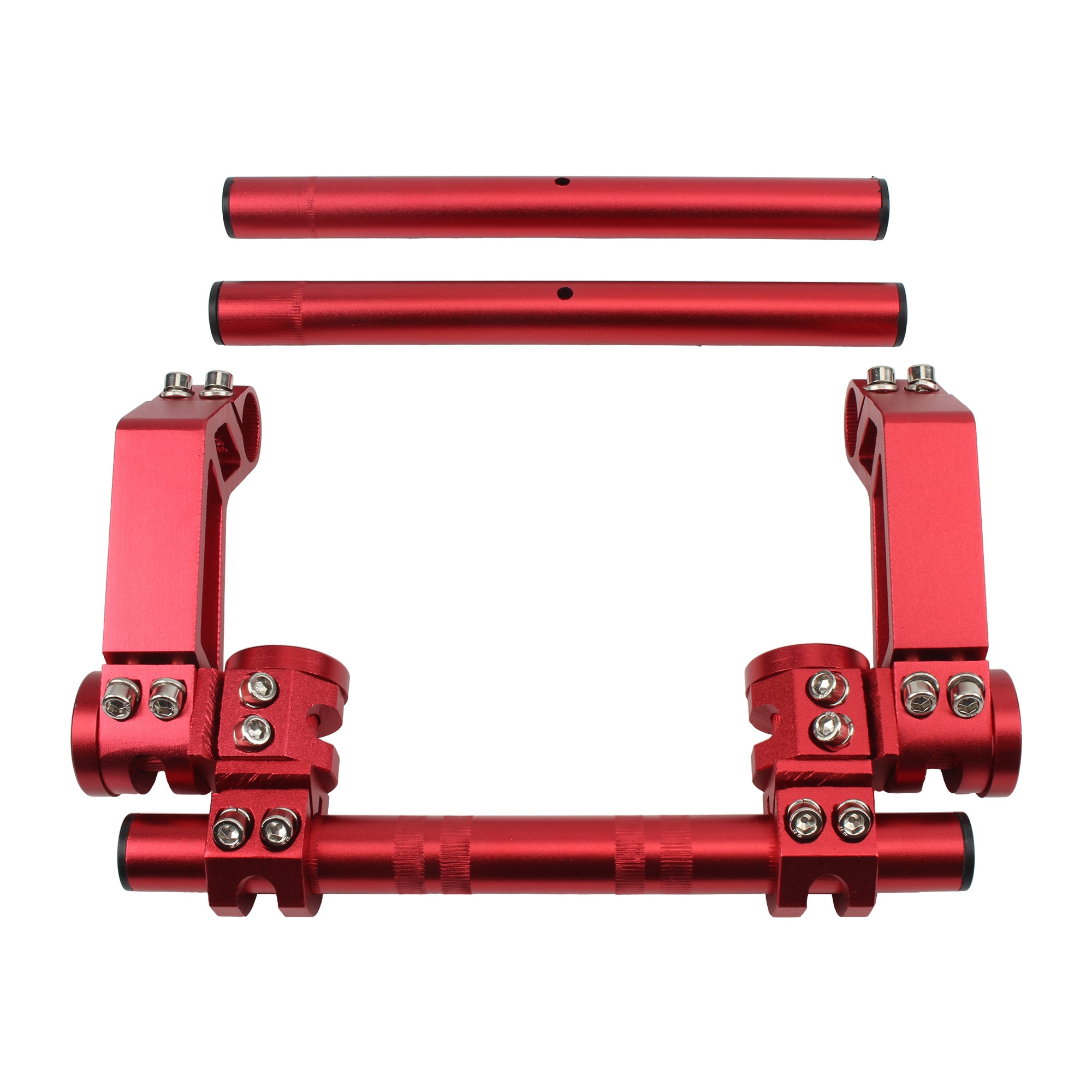 4 Color Motocross CNC Handlebar Removable Adjustable Steering Handle Bar 7/8" 22mm Scooter Motorcycle Parts Enduro