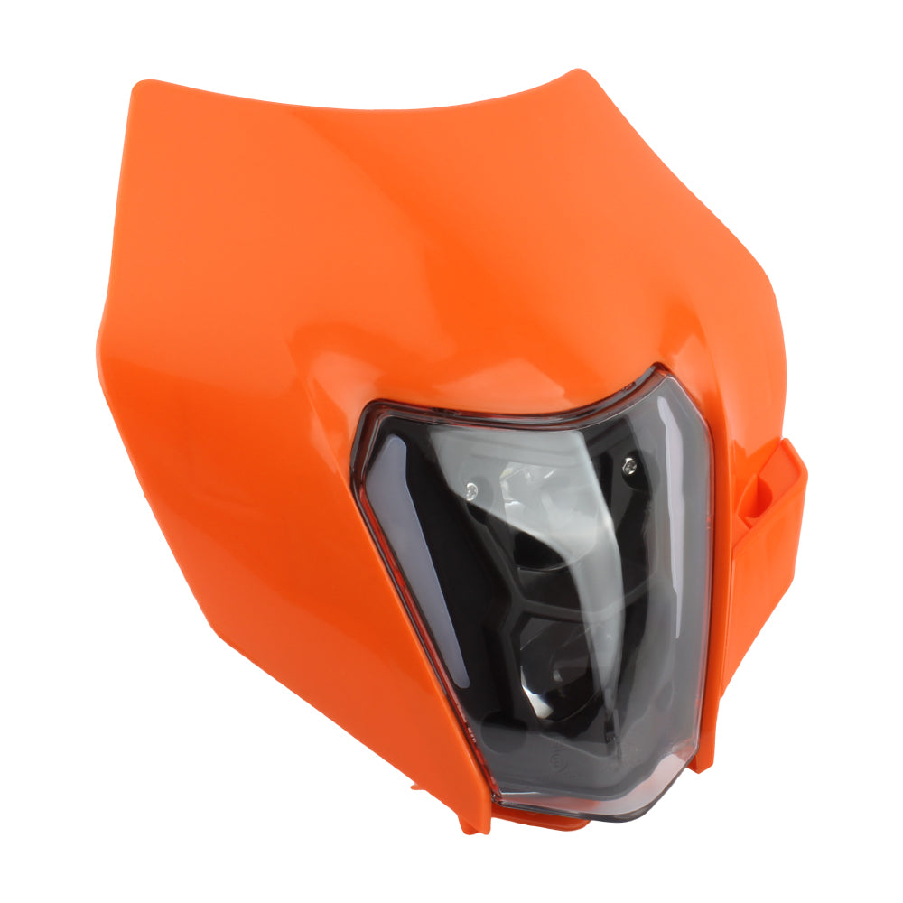 For KTM Duke 125 Headlight Plate LED Motorcycle Parts EXC SX 250 300 Fairing Enduro Motocross Supermoto Accessories Dirt Bike