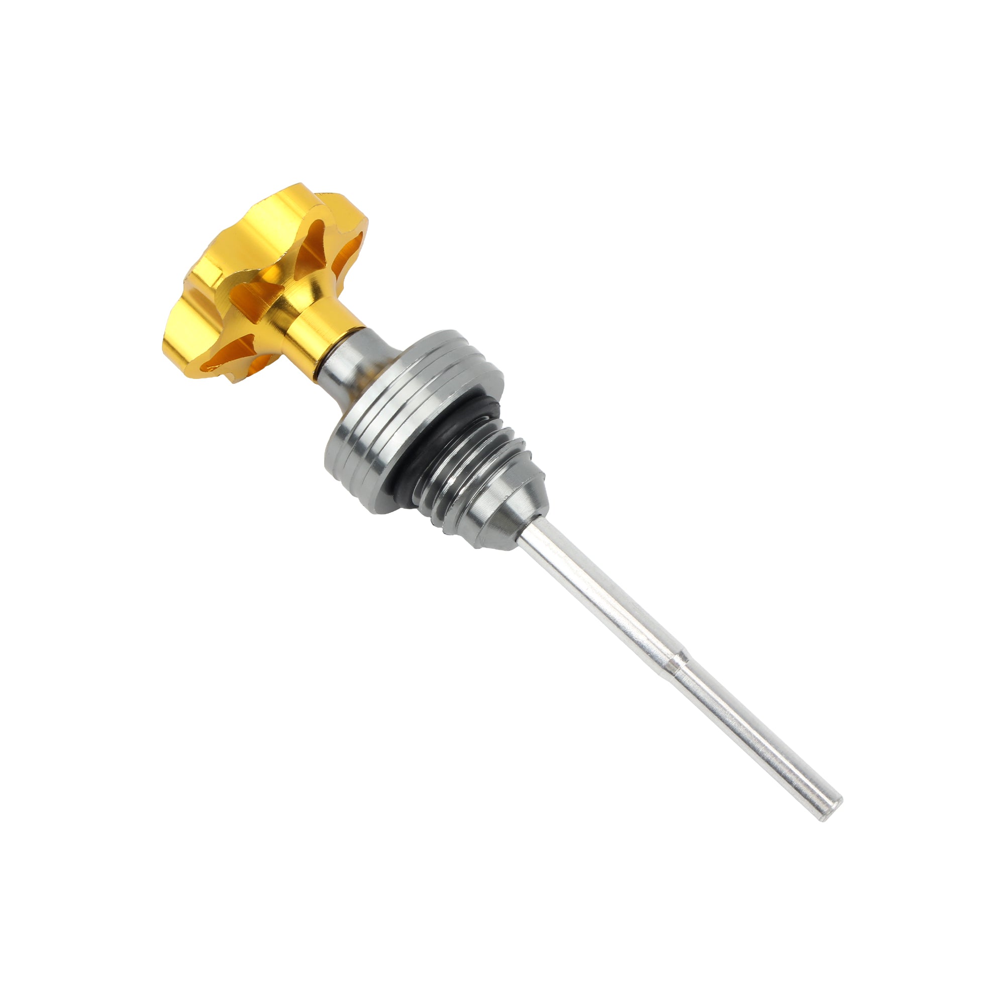 Scooter Dirt Pit Bike Engine Oil Dipstick Filler Cap Plug Motorcycle Enduro Engine Crankcase Oil Level Gauge Universal CNC Parts