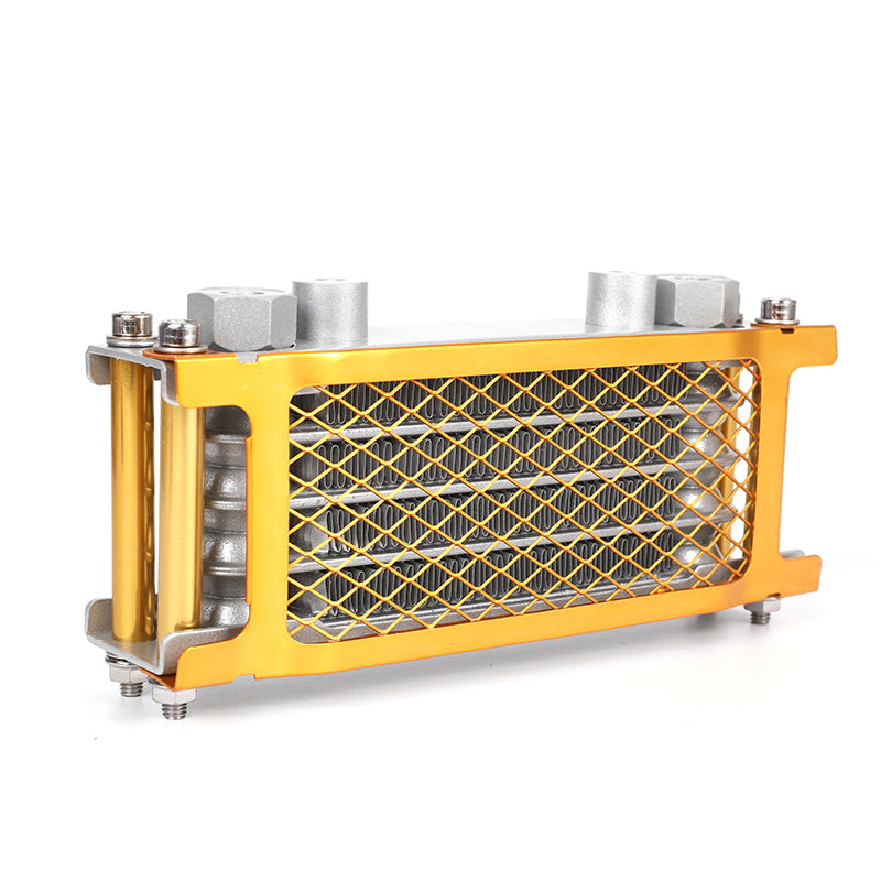 Motorcycle Radiator Oil Cooler Cooling Motorcycle Oil Cooler for 110cc 125CC 140cc ATV Dirt Bike Pit Bike Monkey Bike ATV Quad