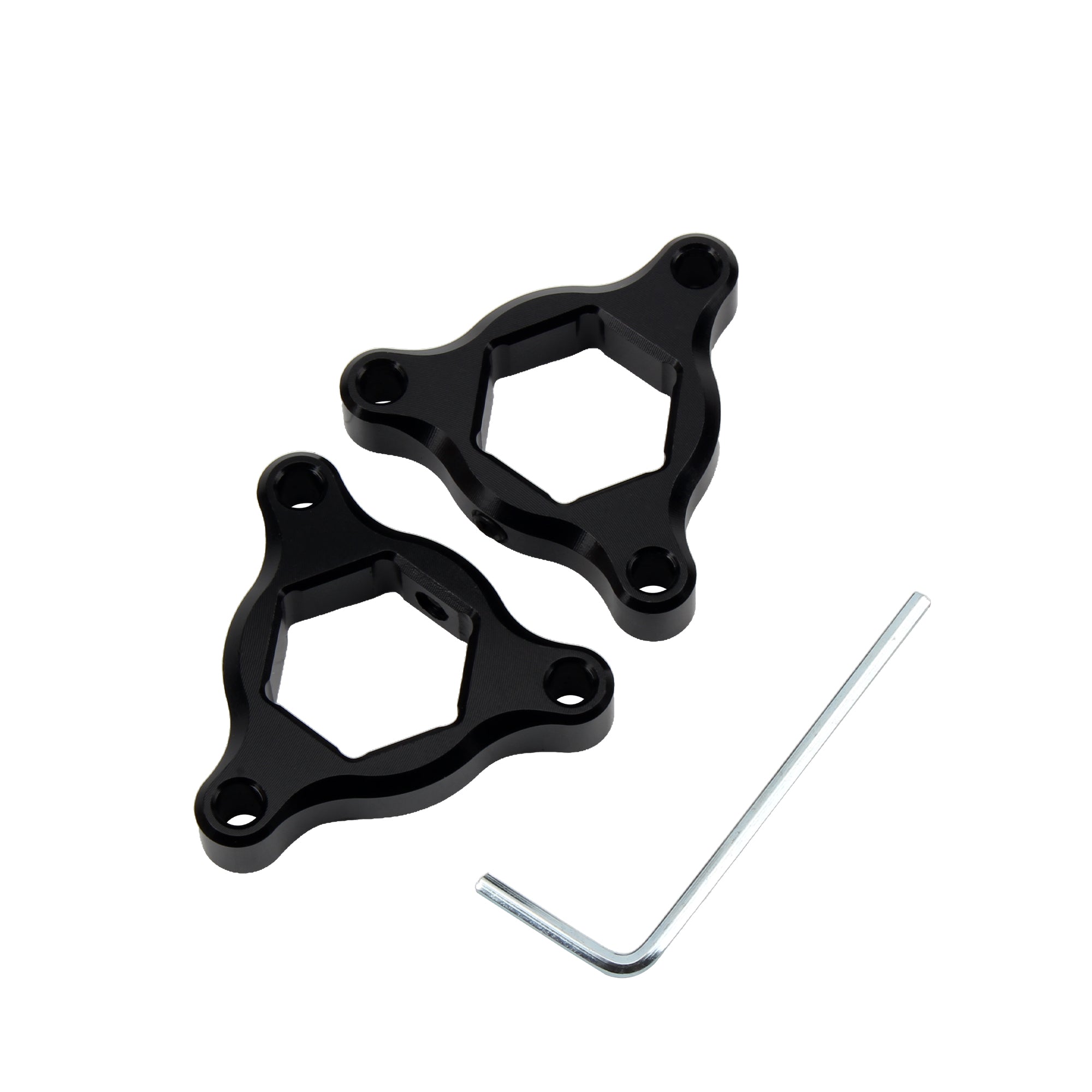 1 Pair Motorcycle Motorbike CNC Suspension Fork Preload Adjuster 14mm 17mm for Yamaha MT-09 YZF R6 Suzuki Kawasaki Ducati