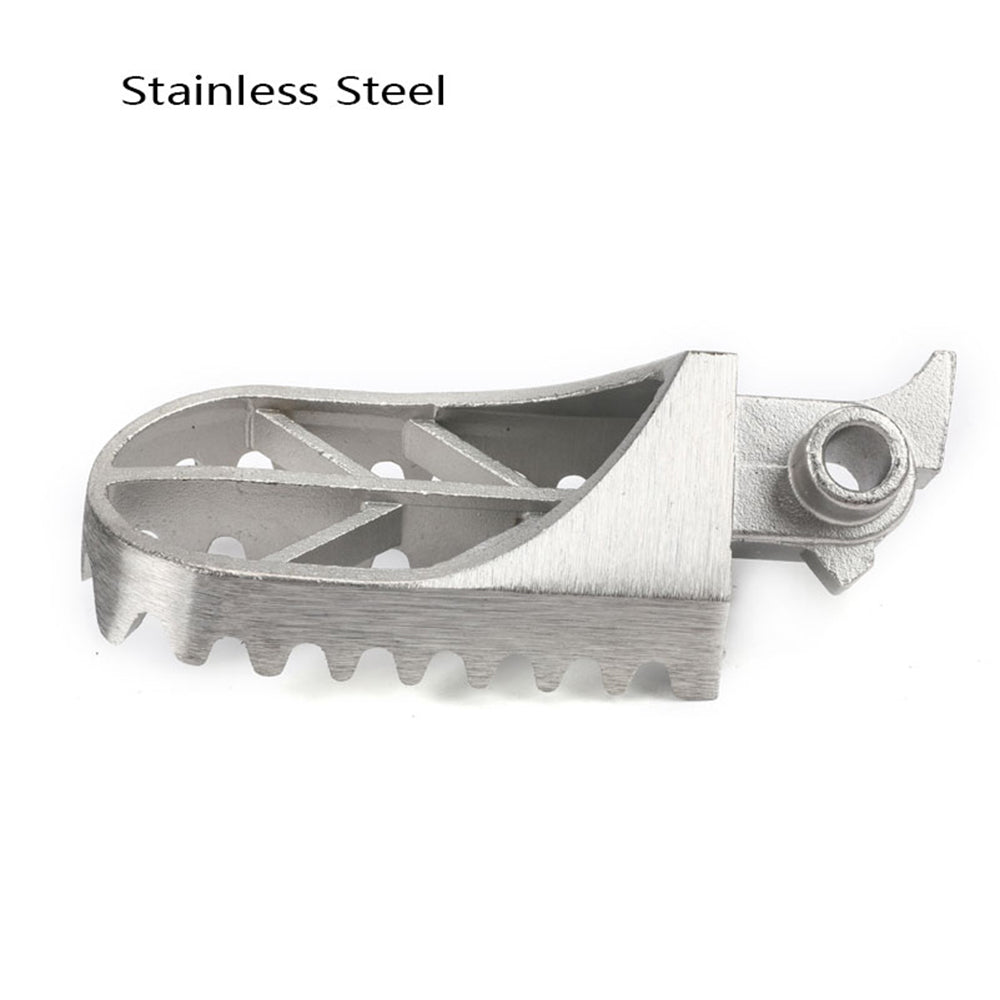 Motorcycle Foot Pegs for Harley Honda Kawasaki Yamaha Suzuki Pit Dirt Motor Bike Pitster Stainless Steel Peg Foot Pegs