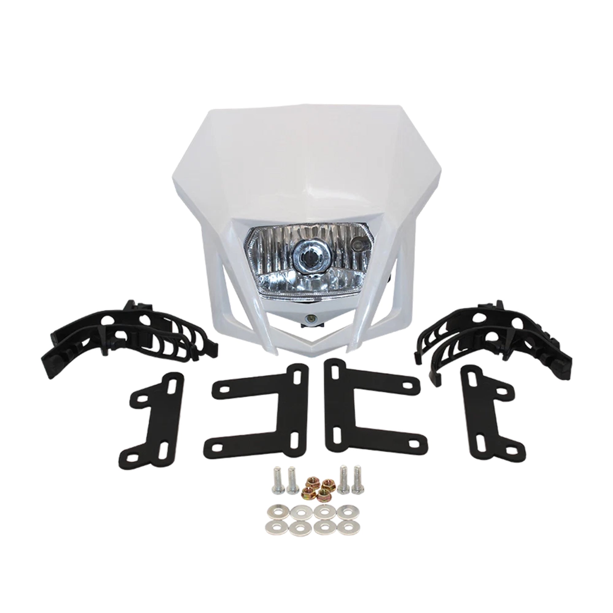 Universal Motorcycle Headlight Headlamp Fairing Farol De Milha Para Moto for HONDA XR CRF 150 230 250 450 Dirt Bike
