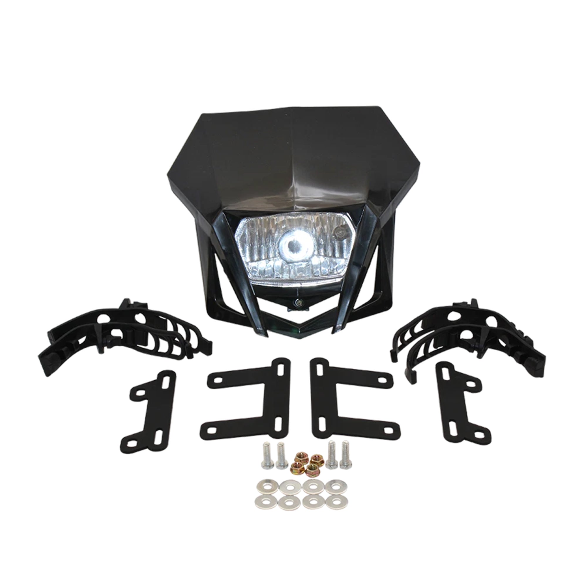 Universal Motorcycle Headlight Headlamp Fairing Farol De Milha Para Moto for HONDA XR CRF 150 230 250 450 Dirt Bike