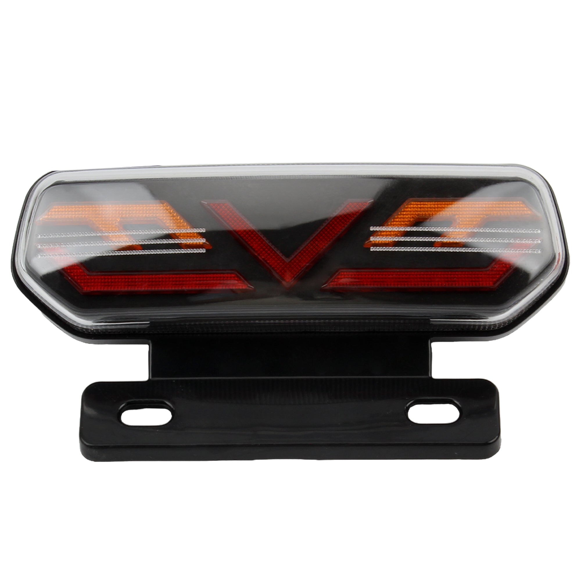 Powermotor Motorbike Motorcycle Rear Tail Lights LED Motorbike Stop Turn Signal Direction Indicator Blinker Taillight 12V