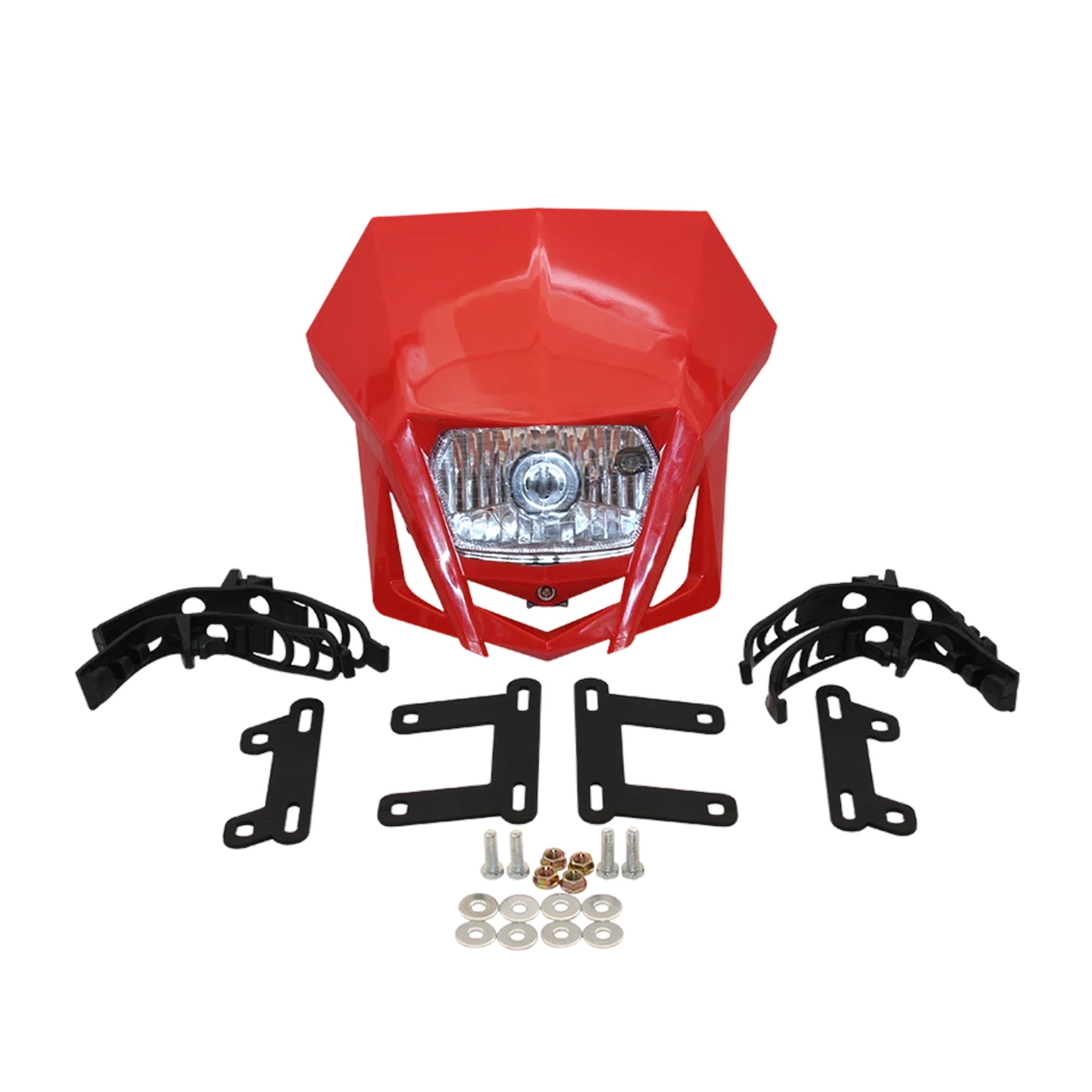 Universal Motorcycle Headlight Headlamp Fairing Farol De Milha Para Moto for HONDA XR CRF 150 230 250 450 Dirt Bike