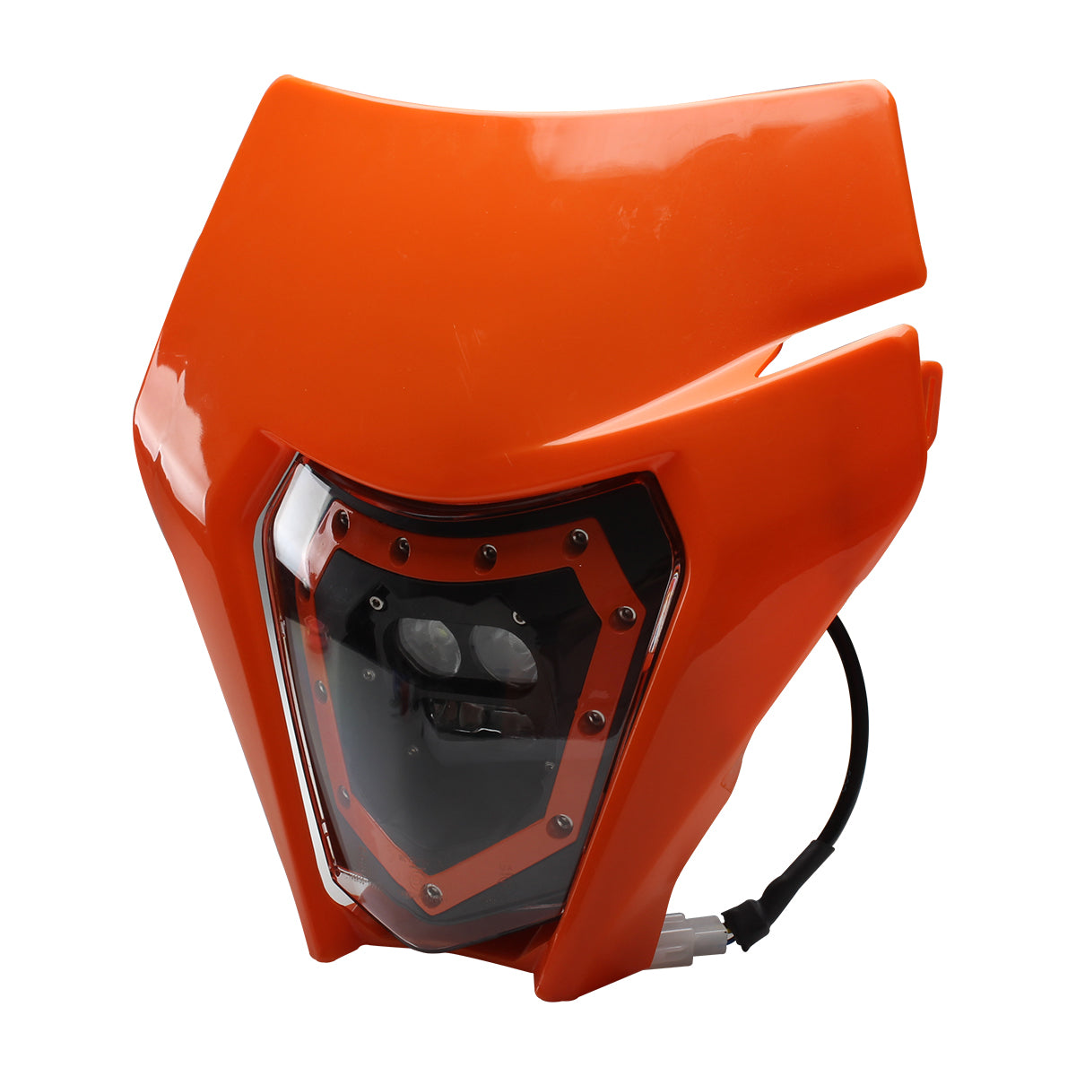 Motorcycle LED Headlight Headlamp Head Light for KTM EXC SX 125 250 300 Enduro Motocross Dirt Pit Bike Universal Accessories