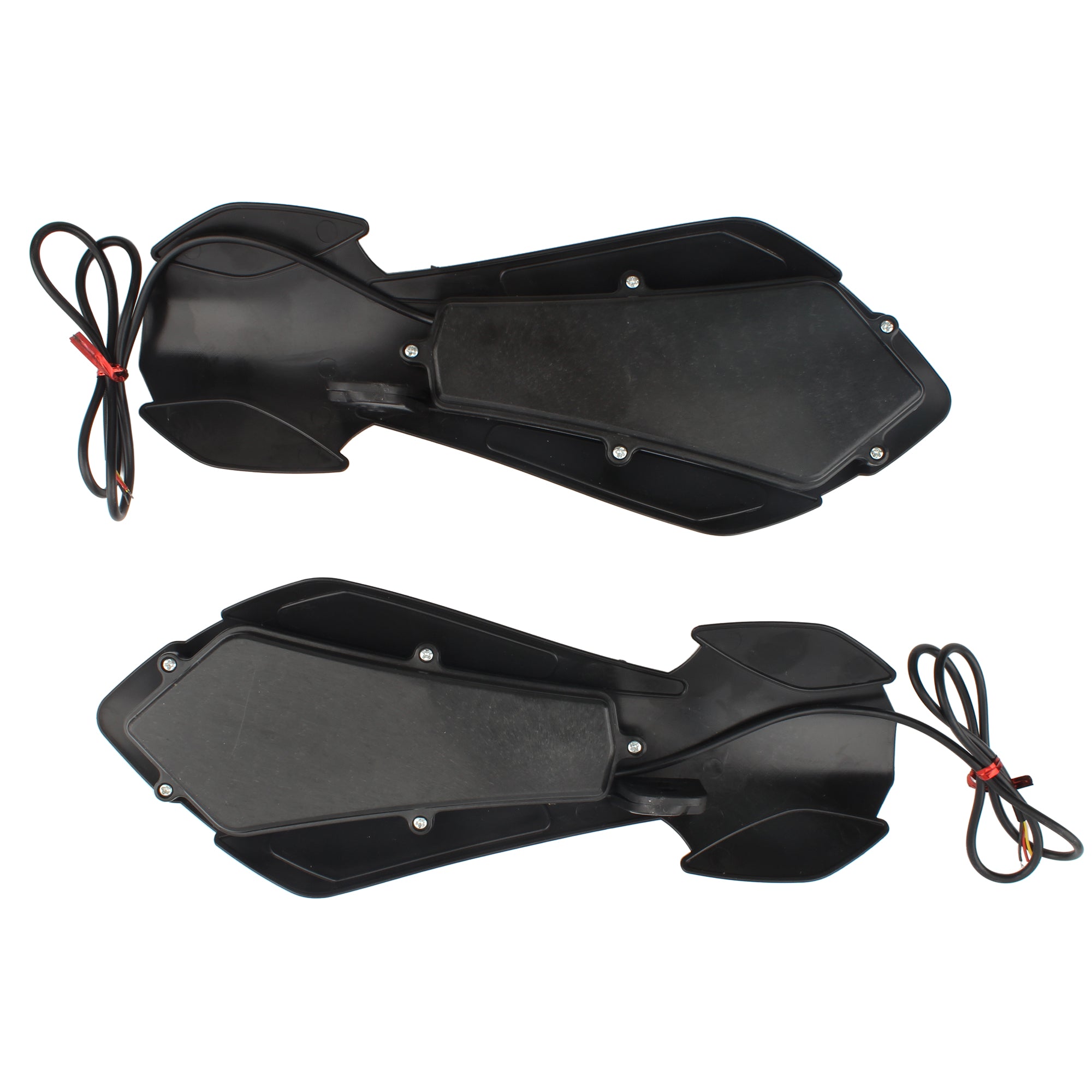 New Style Handlebar Protective Cover Motorcycle Handguard With LED Two-color Steering and Water Signal Light Handlebar