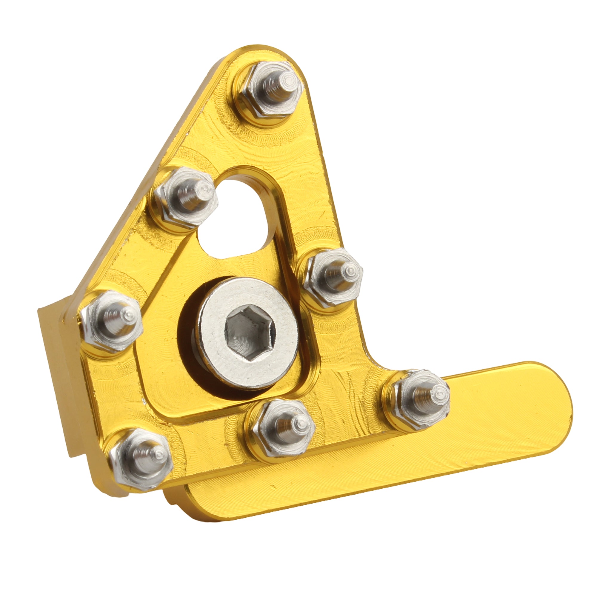 Powermotor Motorcycle Rear Brake Pedal Lever Step Plate Tip for CRF/KLX/YZF Rotatable Aluminum Alloy Motorbike Accessories