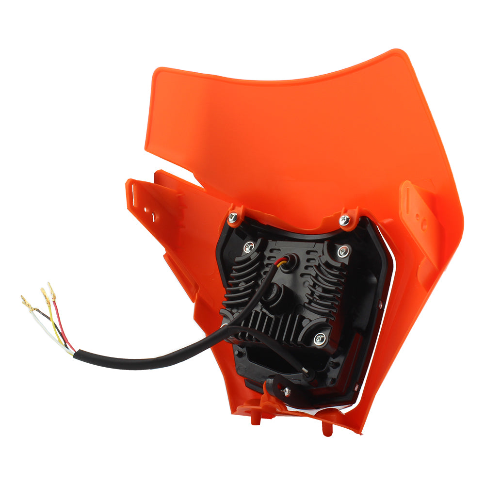 Motorcycle LED Headlight Headlamp Head Light Fairing 2021 2022 for KTM EXC Enduro XCW XC New Style 5 LED Headlight