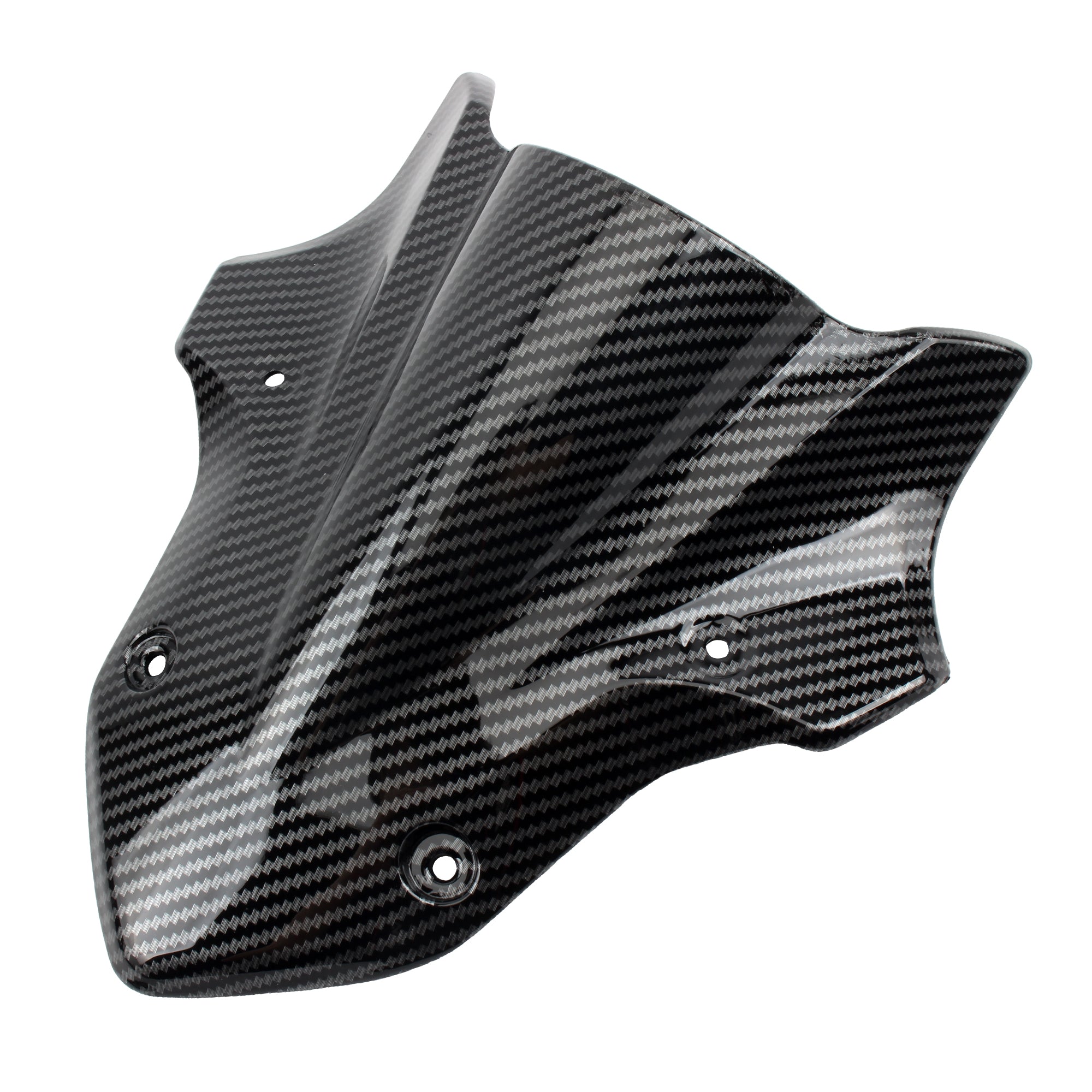 2017-2019 for Kawasaki Z900 Motorcycle Windshield Windscreen Wind Deflector Motobike Parts Black ABS Plastic Spoiler