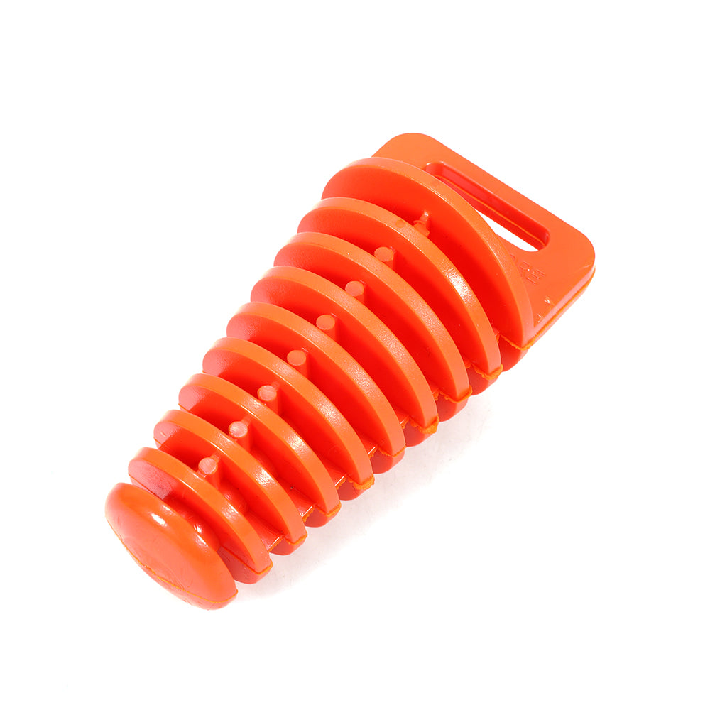 Motorcycle Exhaust Pipe Plug Motorcycle Motocross Tailpipe Rubber Air Bleeder Plug Exhaust Silencer Wash Plug Pipe Protector