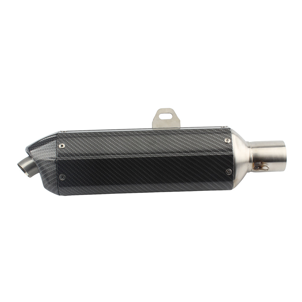 Motorcycle Modified Exhaust Pipe Diameter 50.5 mm 125Cc 150Cc 160Cc for Honda Yamaha Kawasaki Atv