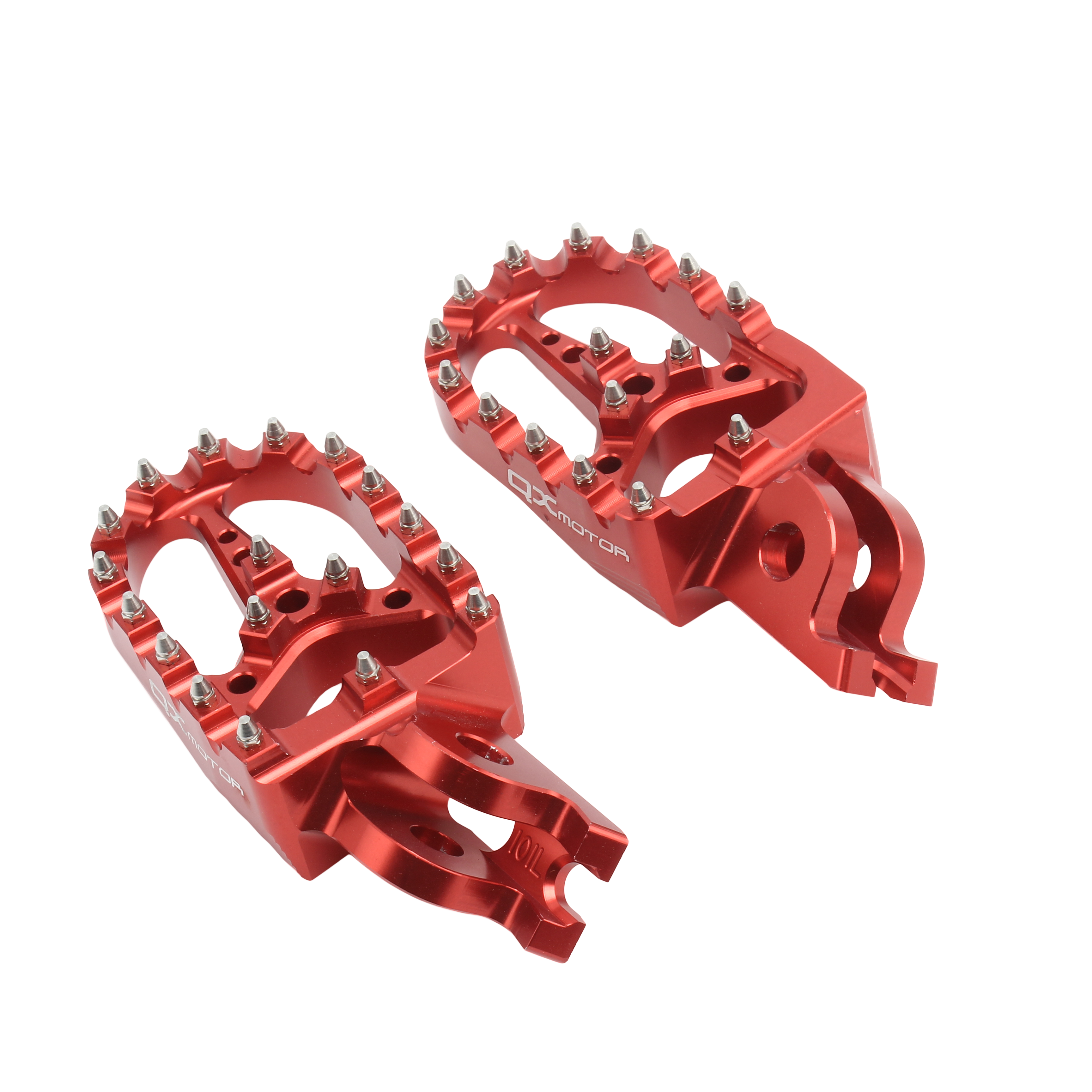 Motorcycle CNC Foot Pegs Rests Footrest Pedals for YAMAHA Yz 125 250 Yz125 Yz85 Yz450f Wr250 450f 99-17 Aluminum Alloy Foot Peg