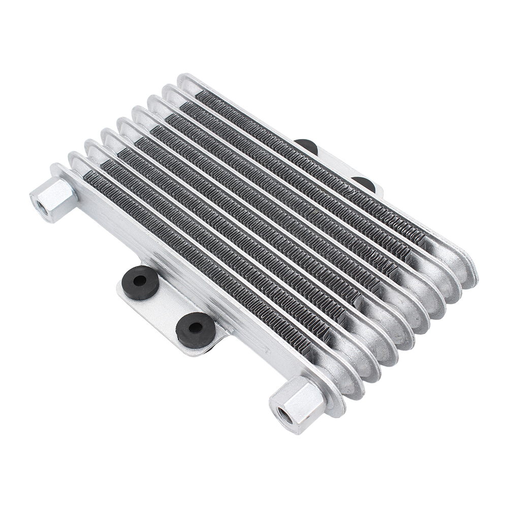 Motorcycle Oil Cooler Oil Engine Radiator Aluminum 125ml Cooling Radiators Um Renegade Commando Parts Motor Bike Radiator