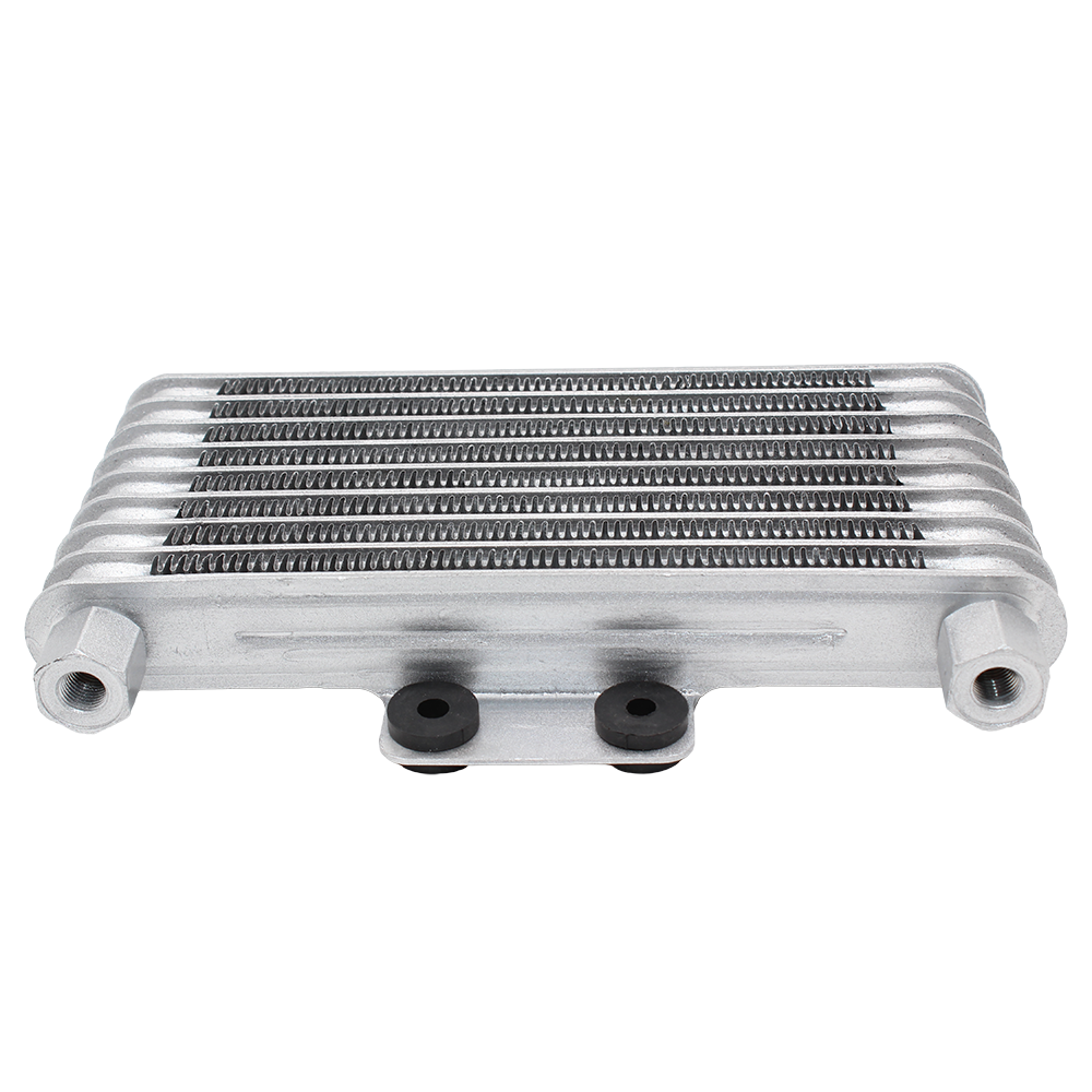 Motorcycle Oil Cooler Oil Engine Radiator Aluminum 125ml Cooling Radiators Um Renegade Commando Parts Motor Bike Radiator
