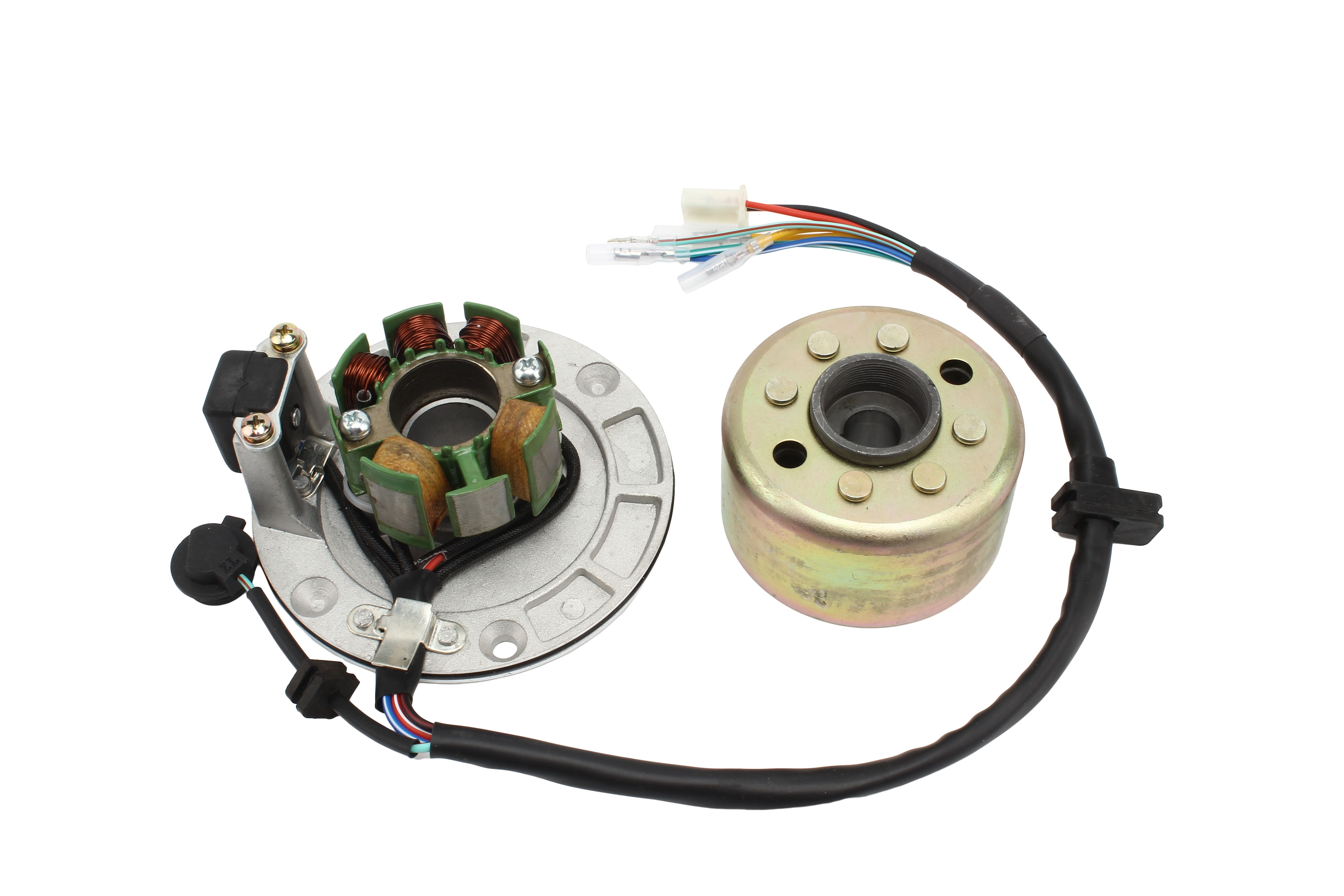 Off-Road Motorcycle Accessories High Speed Motor Kits Stator Rotor Magneto Coil for ZongShen 155CC Oil-cooled Engine CQ-101