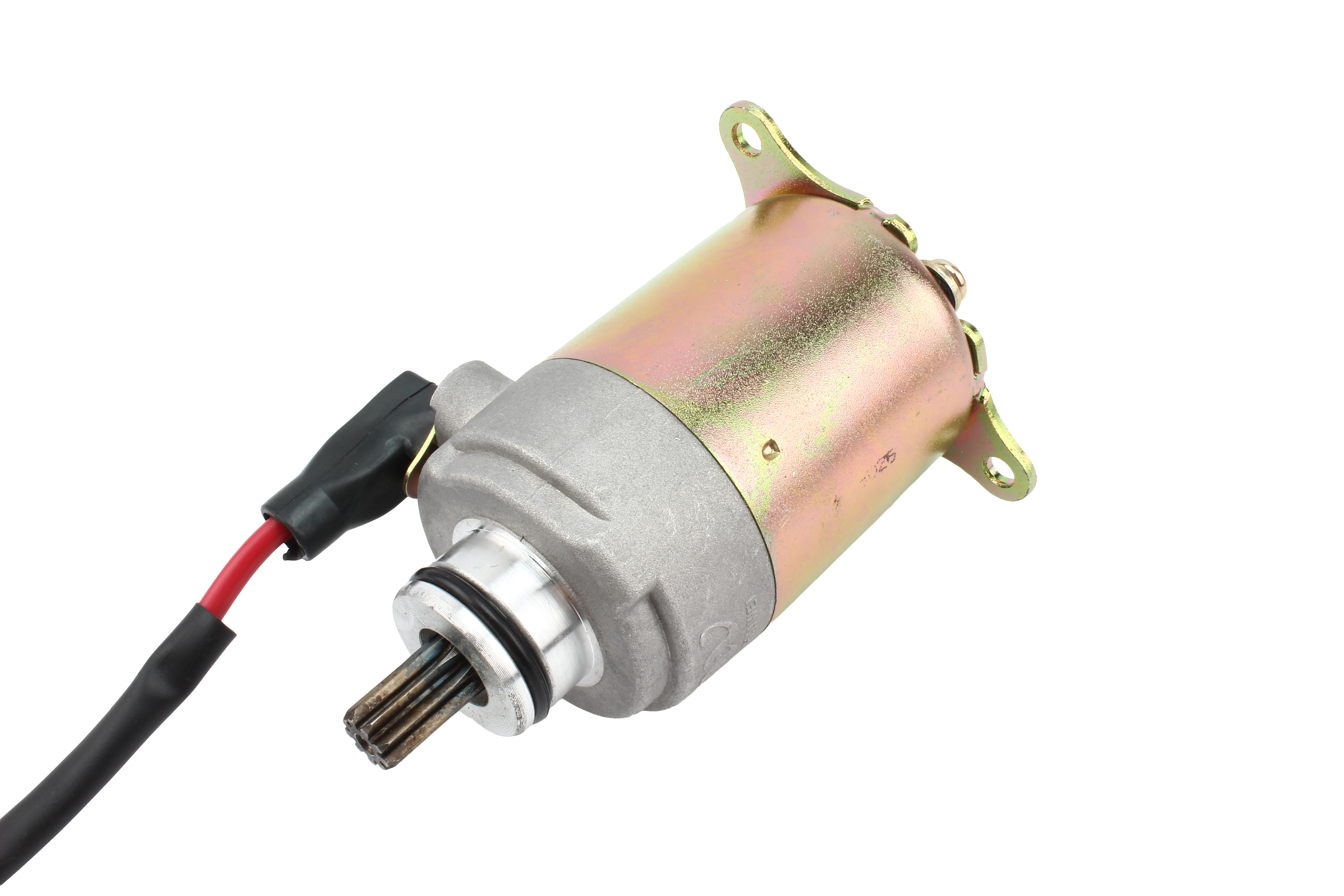 PowerMotor High Performance Motorcycle Starter Alloy Electric Starting Motor for GY6 125cc-200cc Engine ATV Moped Scooter