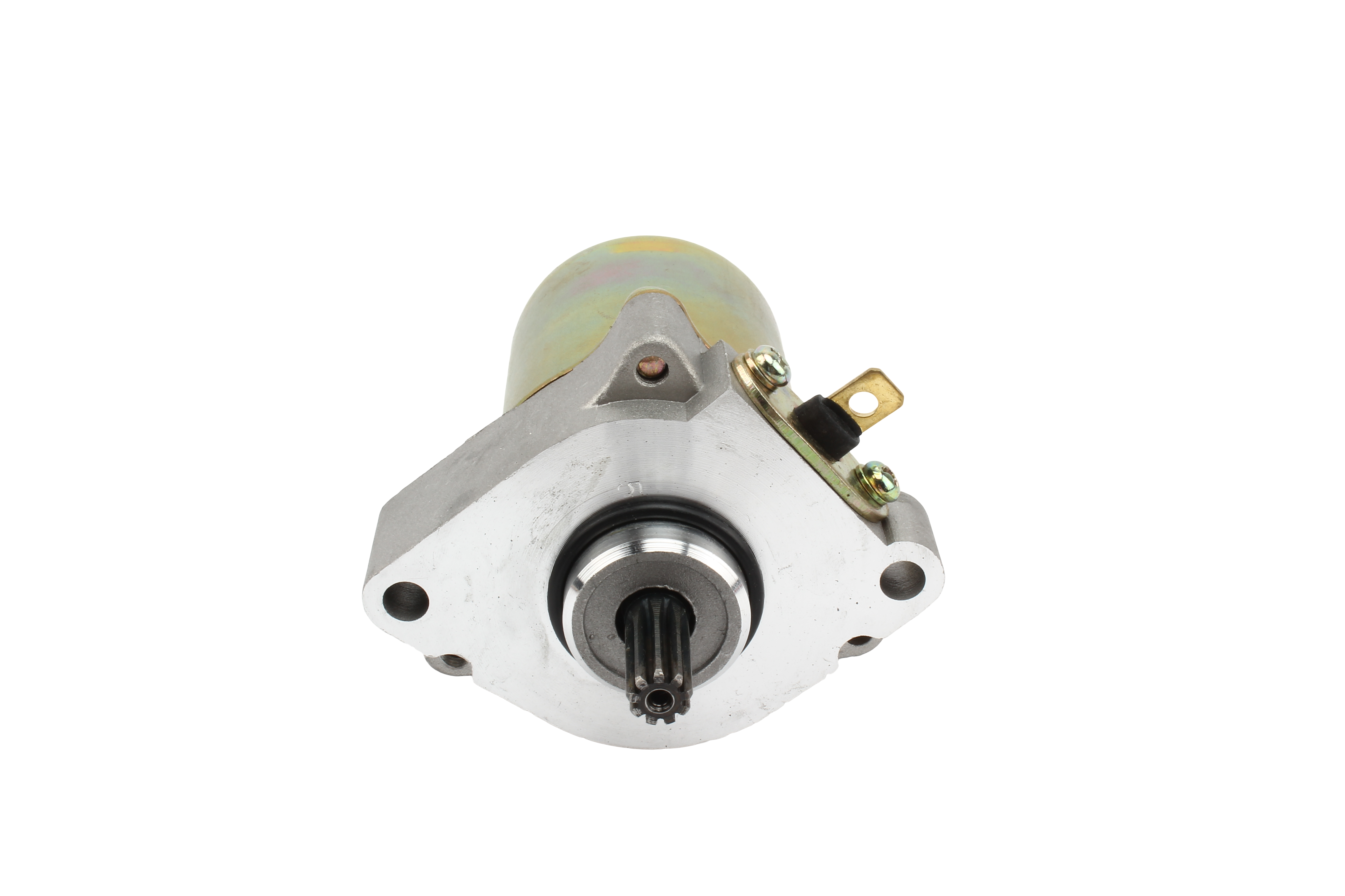 PowerMotor Motorcycle 9 Tooth Electrical Engine Starter Motor for Suzuki 100CC Scooter Motorcycle ATV Go-Cart Spare Part