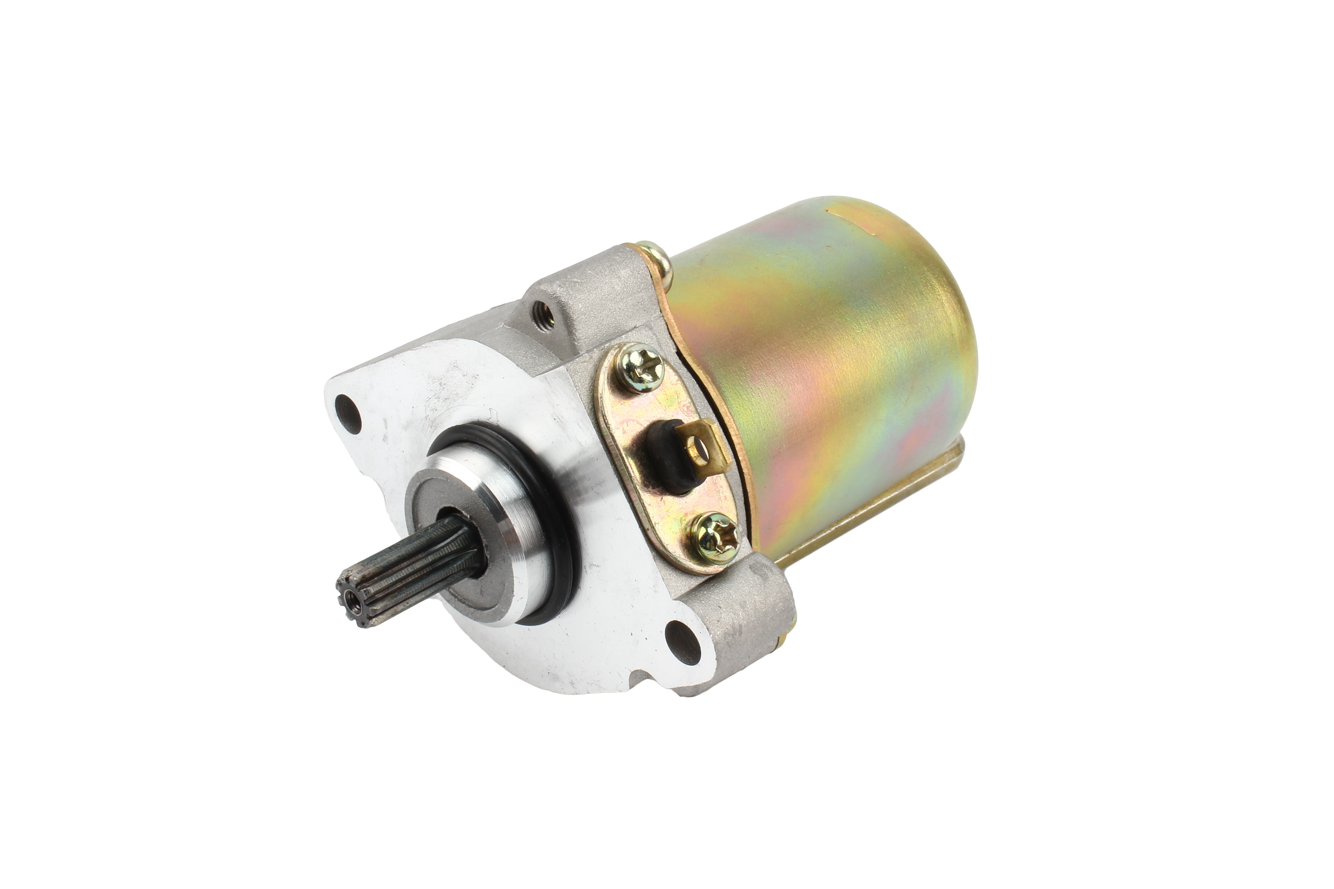 PowerMotor Motorcycle 9 Tooth Electrical Engine Starter Motor for Suzuki 100CC Scooter Motorcycle ATV Go-Cart Spare Part