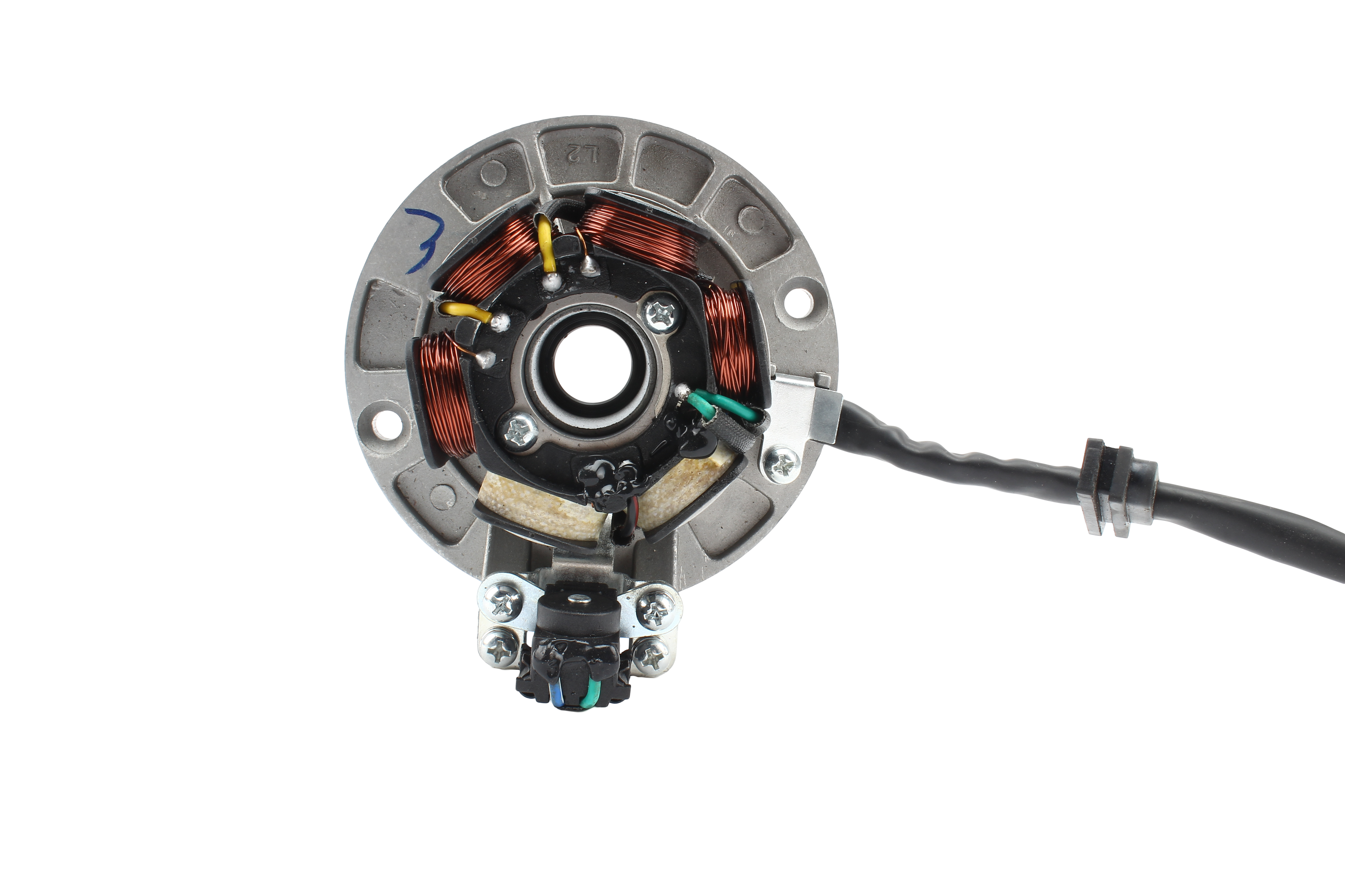 PowerMotor 5 Wires 6 Coils Ignition Magneto Stator Magneto Generator Coil for YINXIANG 150CC 160CC Engine ATVS Go Kart Scooters