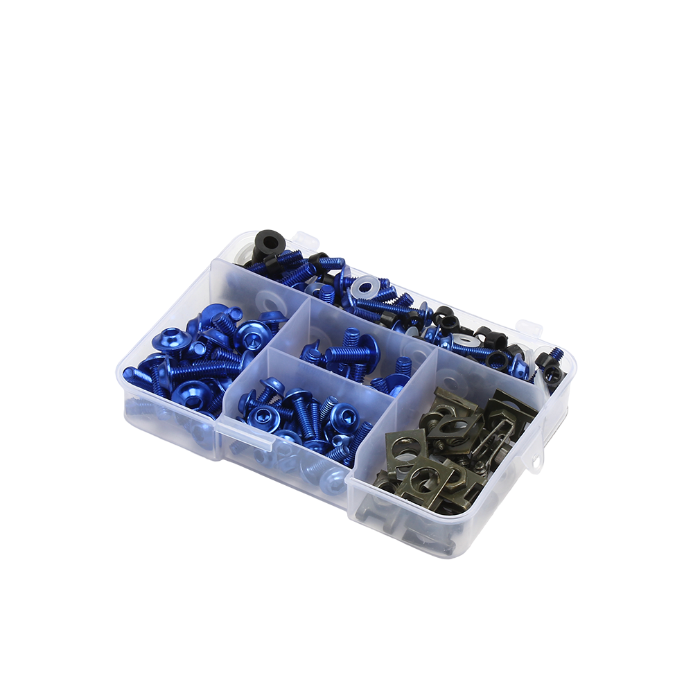 177PCS CNC Alloy M6 M5 Fairing Bolts Kit Screws Nut for Honda CBR600RR CBR900RR CBR929RR CBR1000RR CBR 600RR 900RR 929RR 1000RR