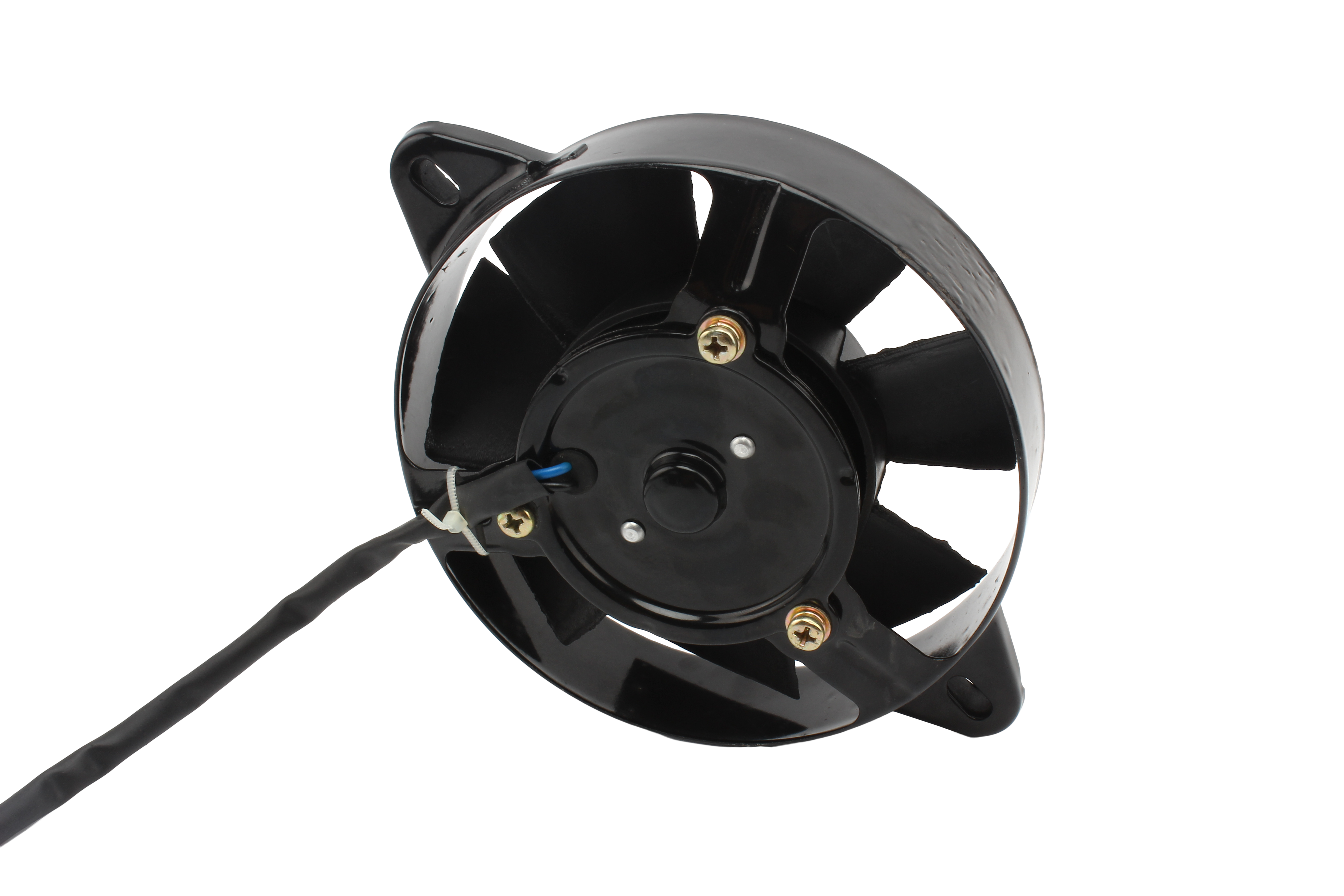 Motorcycle Water Cooling Cooled Heat Radiator Fan Wheel Engine Cooling for 200 250 Cc Atv Buggy Dirt Bike Round Cooling Fan