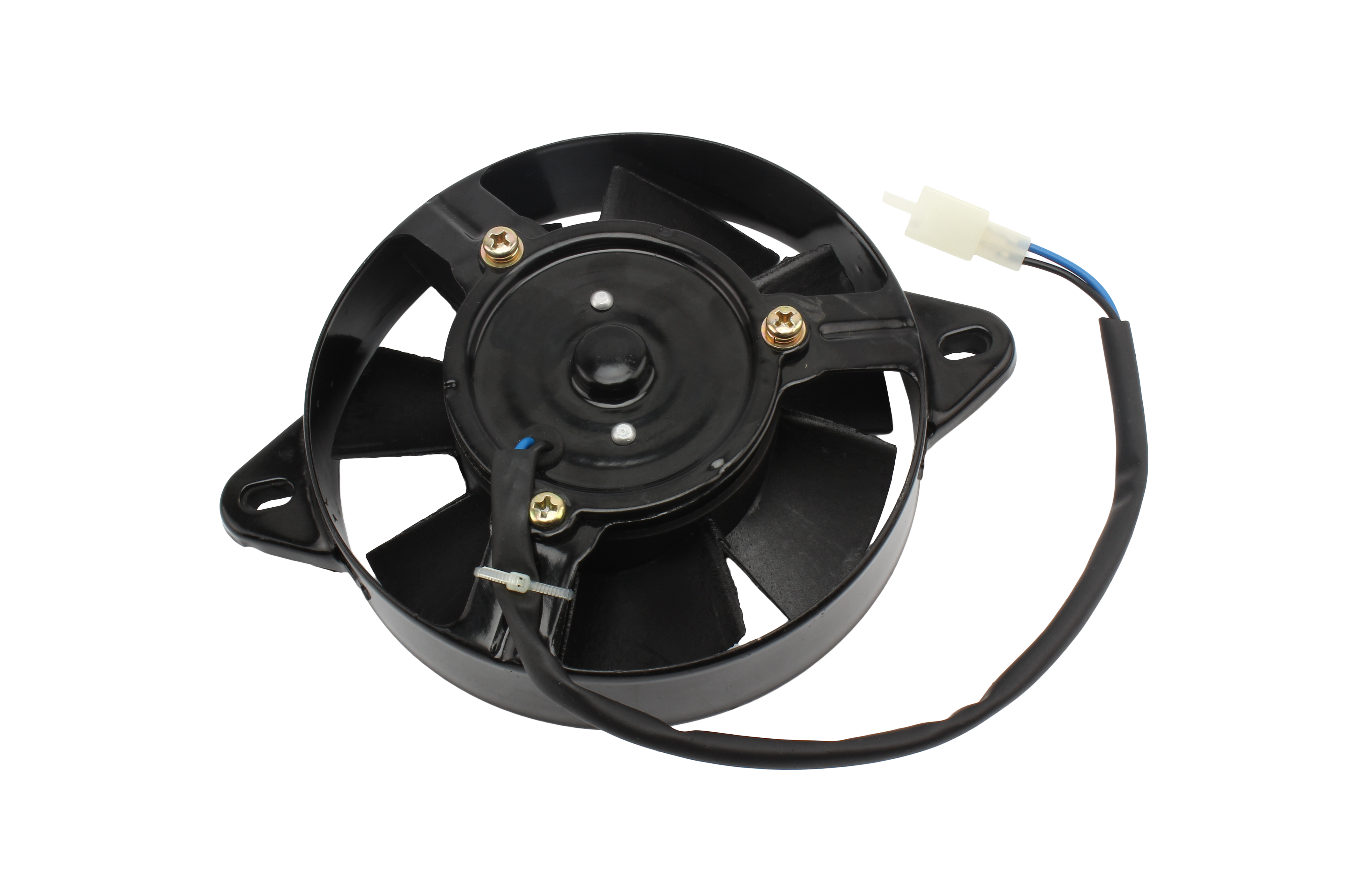 Motorcycle Water Cooling Cooled Heat Radiator Fan Wheel Engine Cooling for 200 250 Cc Atv Buggy Dirt Bike Round Cooling Fan