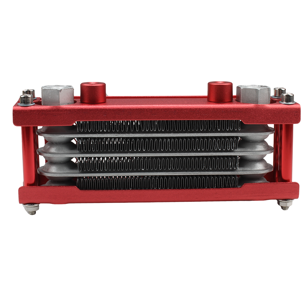 Motorcycle Radiator Oil Cooler Cooling Motorcycle Oil Cooler for 110cc 125CC 140cc ATV Dirt Bike Pit Bike Monkey Bike ATV Quad