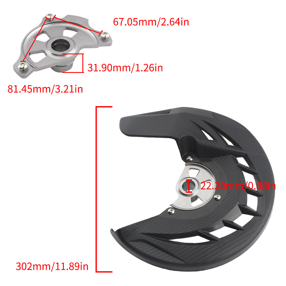 Enduro Motocross Accessories for KTM Front Brake Disc Protective Cover SX XC 2015-2017EXC Husqvarna TC TE Dirt Bike Motorcycle