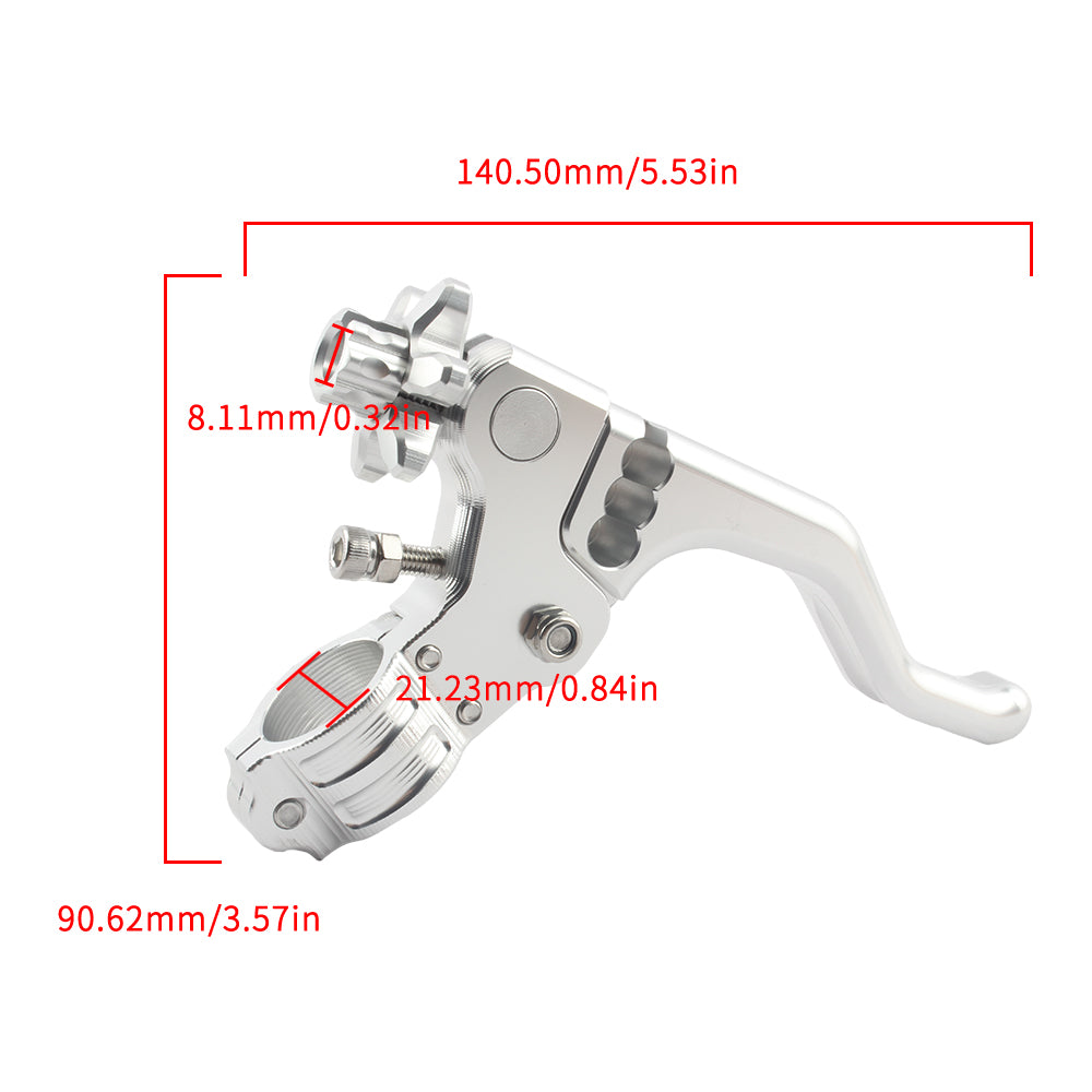 Motorcycle Brake Levers Adjustable Clutch Levers Handle CNC for KTM Kawasaki Honda Yamaha Suzuki GY6 Scooter Universal Dirt Bike