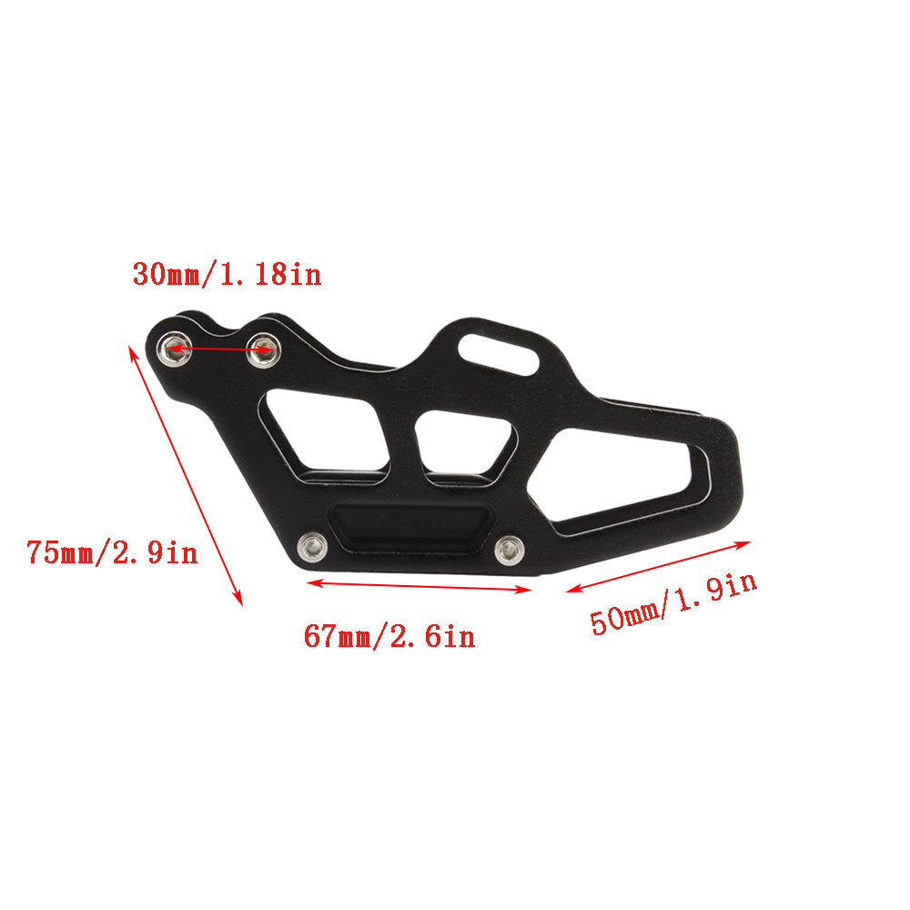 New CNC Chain Guard Guide Chain Protector Roller Dirt for Honda CR CRF 125 250 450R Chain Protector for Off-road Motorcycles