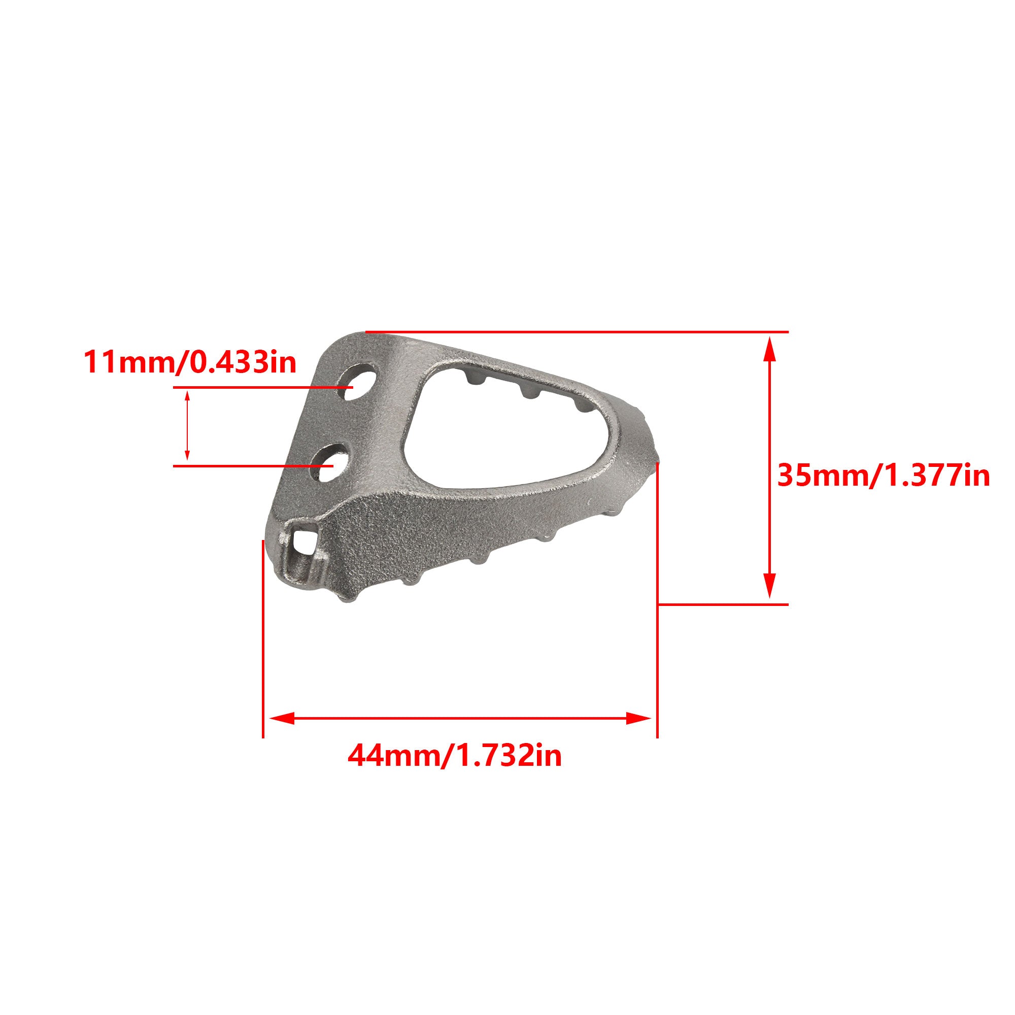For KTM HUSQVARNA GASGAS MC EC EX Motorcycle Dirt Pit Bike Brake Lever Peg Pad Brake Pedal Rear Foot Peg Moto Parts