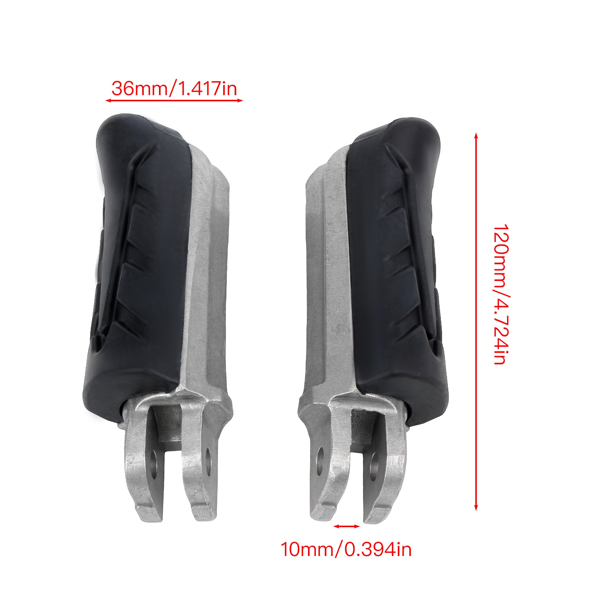 Motocross Motorcycle Front Footrests Foot Pegs for Honda CBR500 600 CBR 500R for Varadero XL 1000 V1 V2 V3 V4 V5 Moto Accesorios