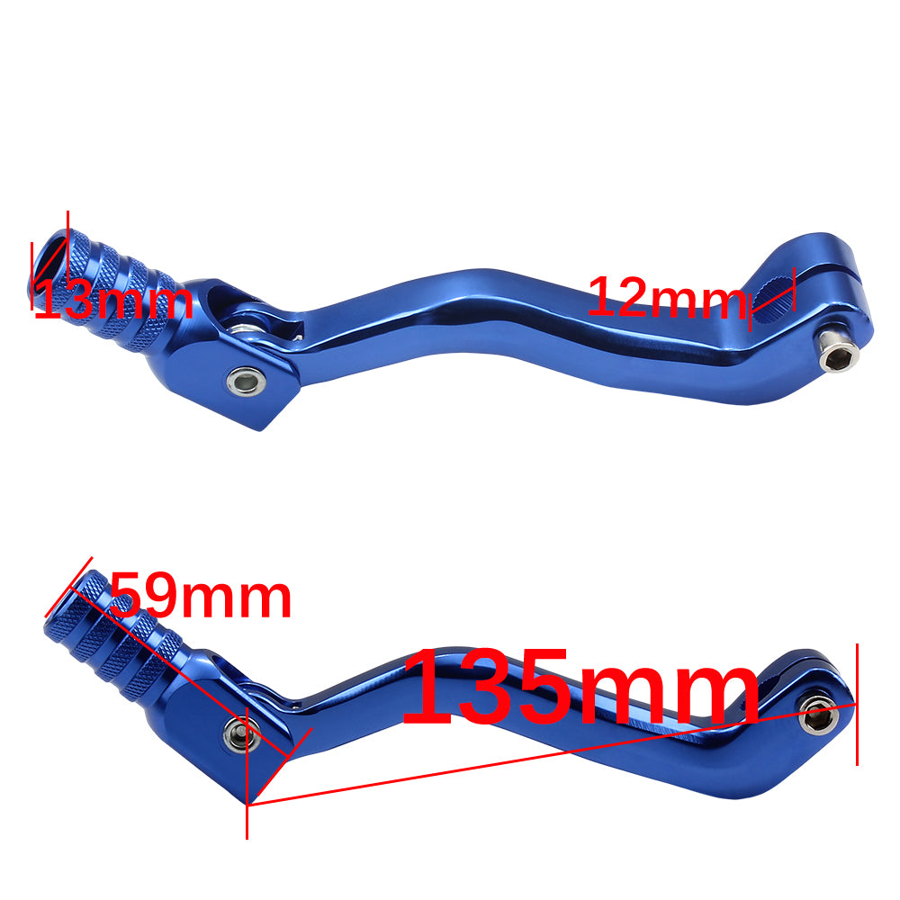 Motorcycle Gear Lever Folding CNC Aluminum for Zongshen NC250 Shift Linkage Universal Long and Short 5 Color Shift Leg Dirt Bike