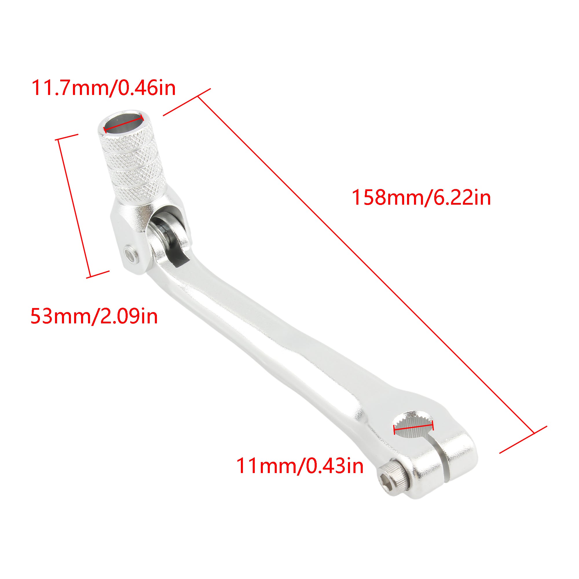 2015 Gear Shift Lever Pedal Motorcycle CNC Aluminum Folding for Short Style Engine Dirt Pit Bike Motocross Enduro