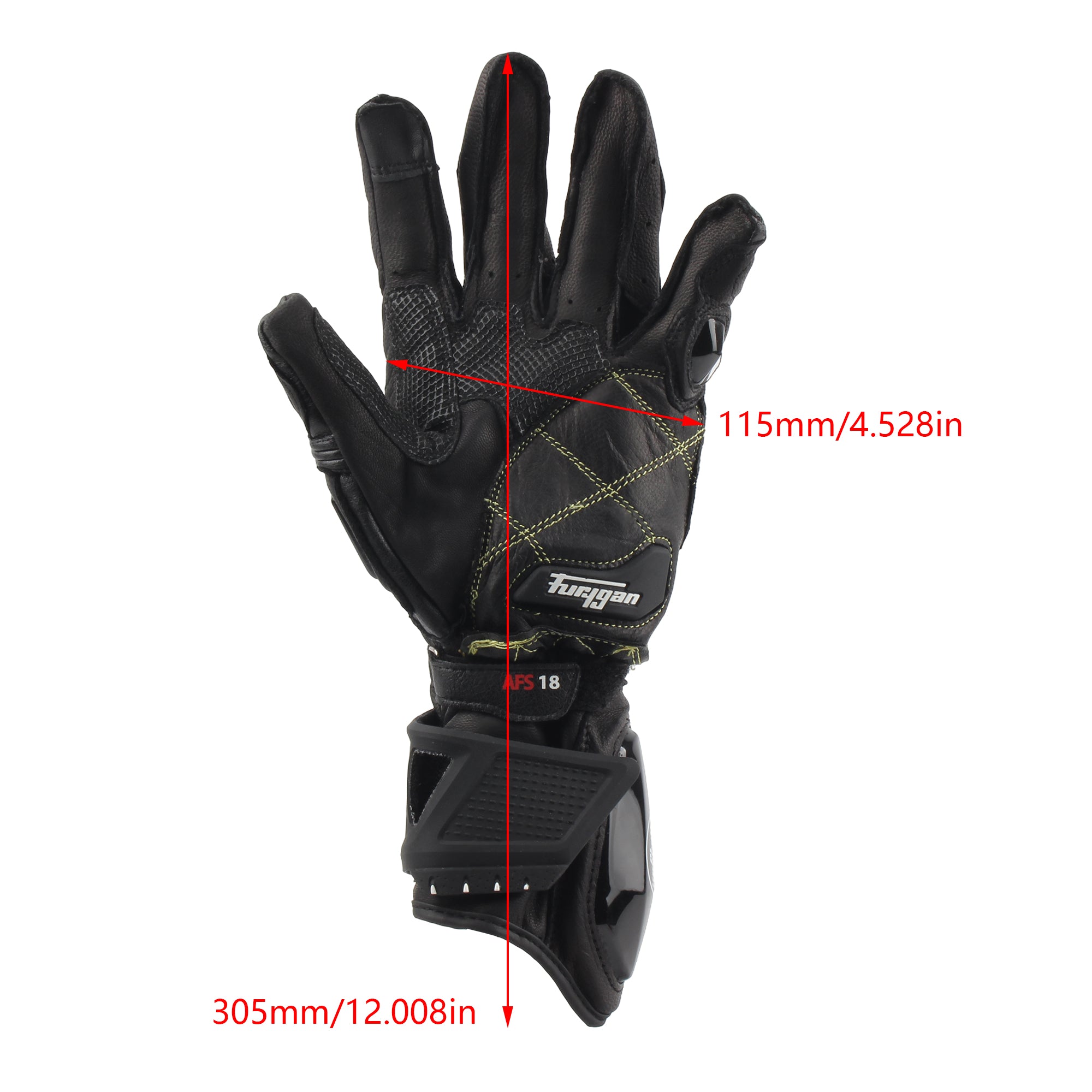 Motorcycle Motocross Long Leather Gloves for Men Windproof Outdoor Riding Gloves Guantes Motociclismo Protective Equipment