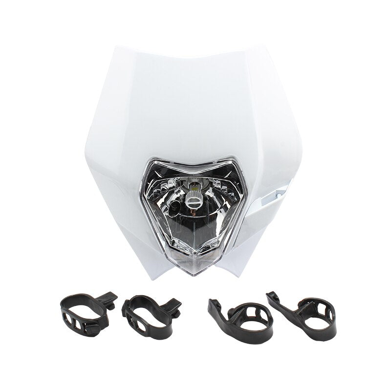New Motorcycle LED Headlight Head Light Frontlight for KTM SX SXF SXS SMR EXC EXCF XC XCF XCW XCFW Enduro Dirt Bike Motocross