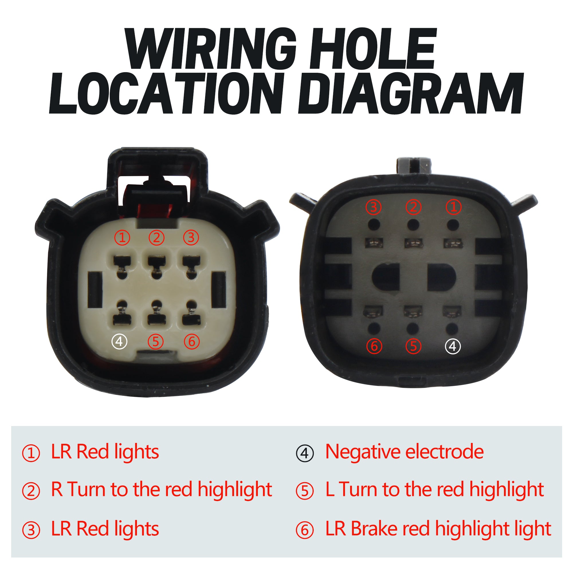 For Harley Touring Electra Street Glide Motorcycle LED Brake Running Luggage Turn Signal Lights Motorbike Tail Light Lamp