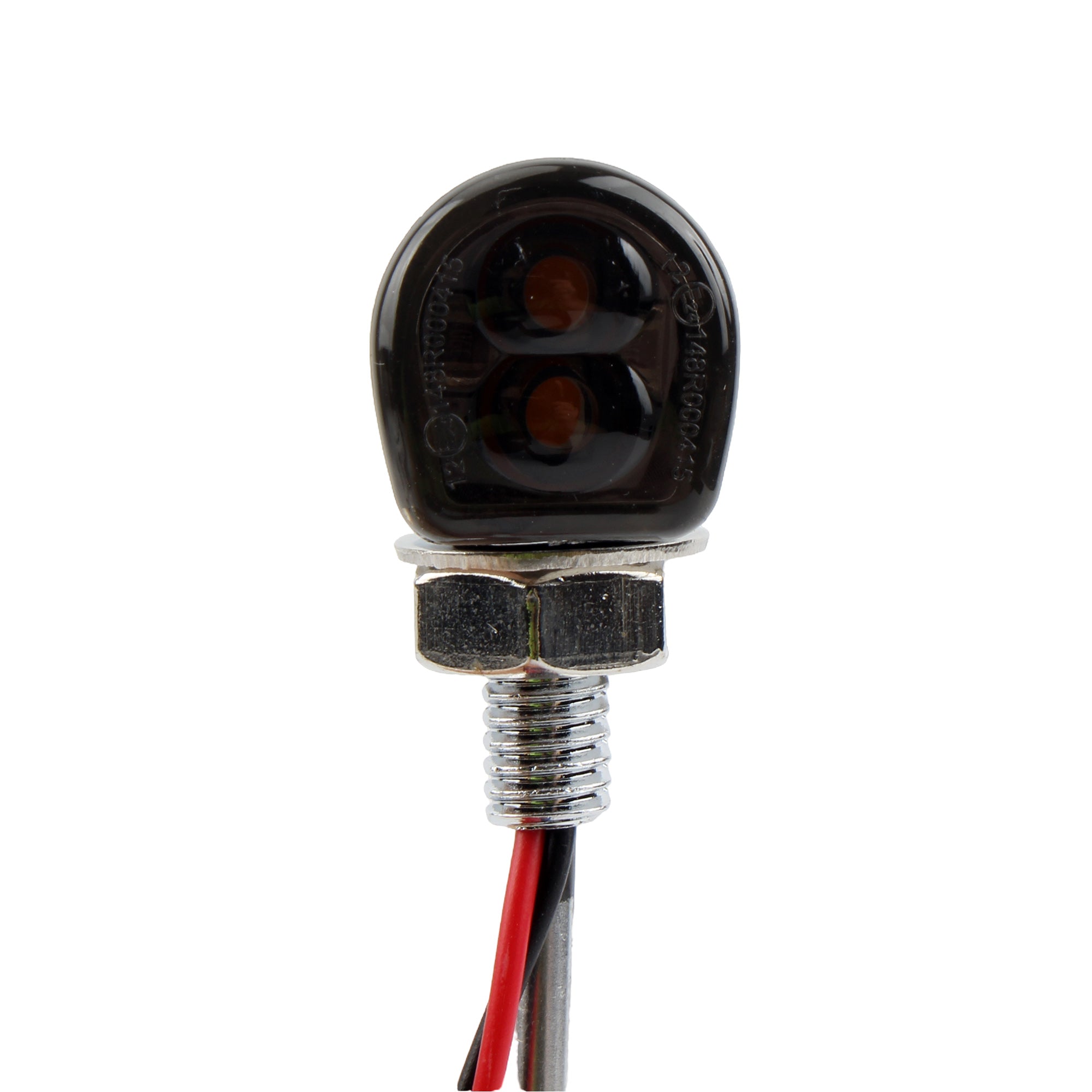 8mm Motorcycle Mini Led Turn Signal Indicators Blinker Lights Motorbike Flasher Signal Lamp For Harley Cafe Racer