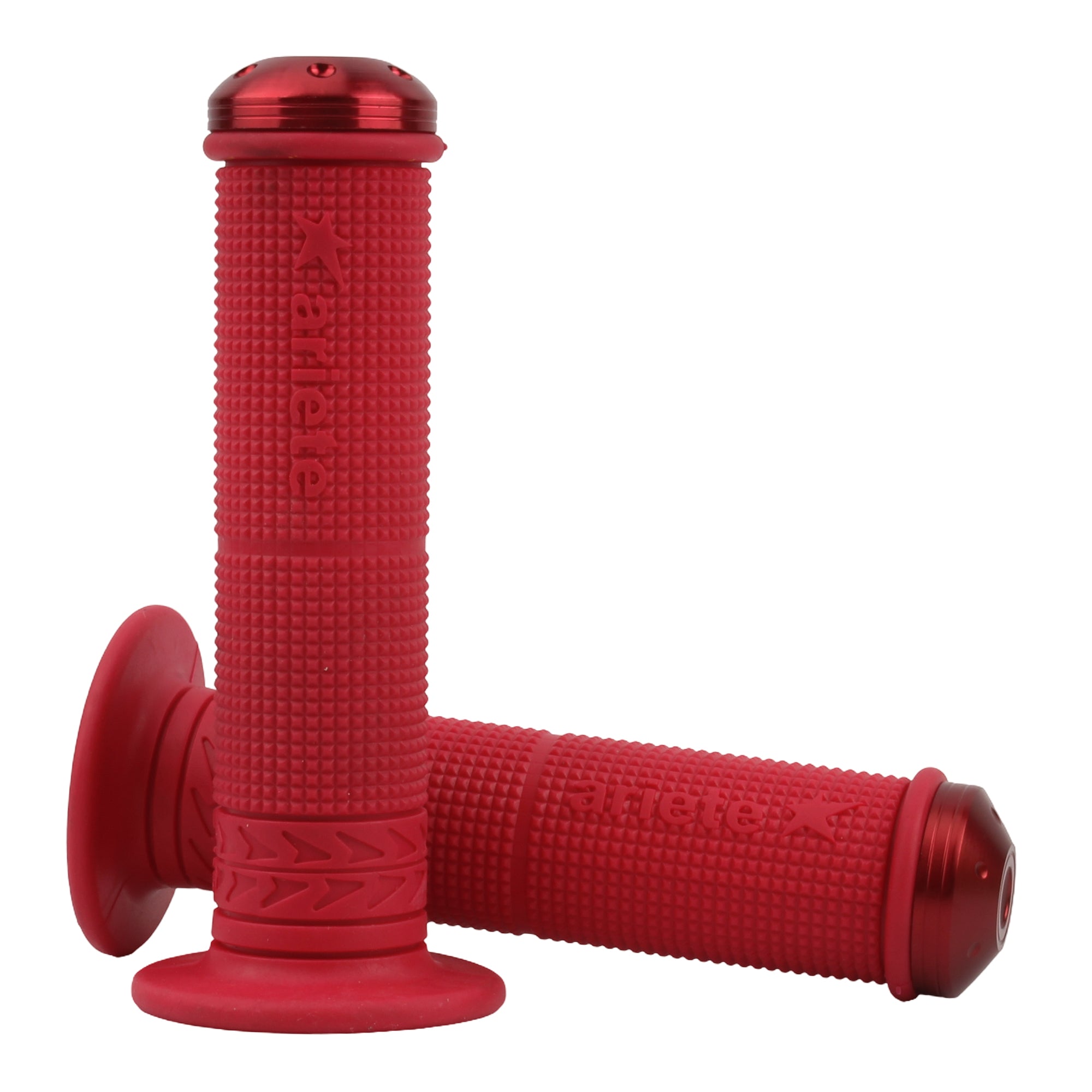 Powermotor Handle Grip Dirtbike Motocross 7/8" Motorcycle Handlebar Rubber Brake Grips Part for Honda Suzuki Kawasaki Yamaha