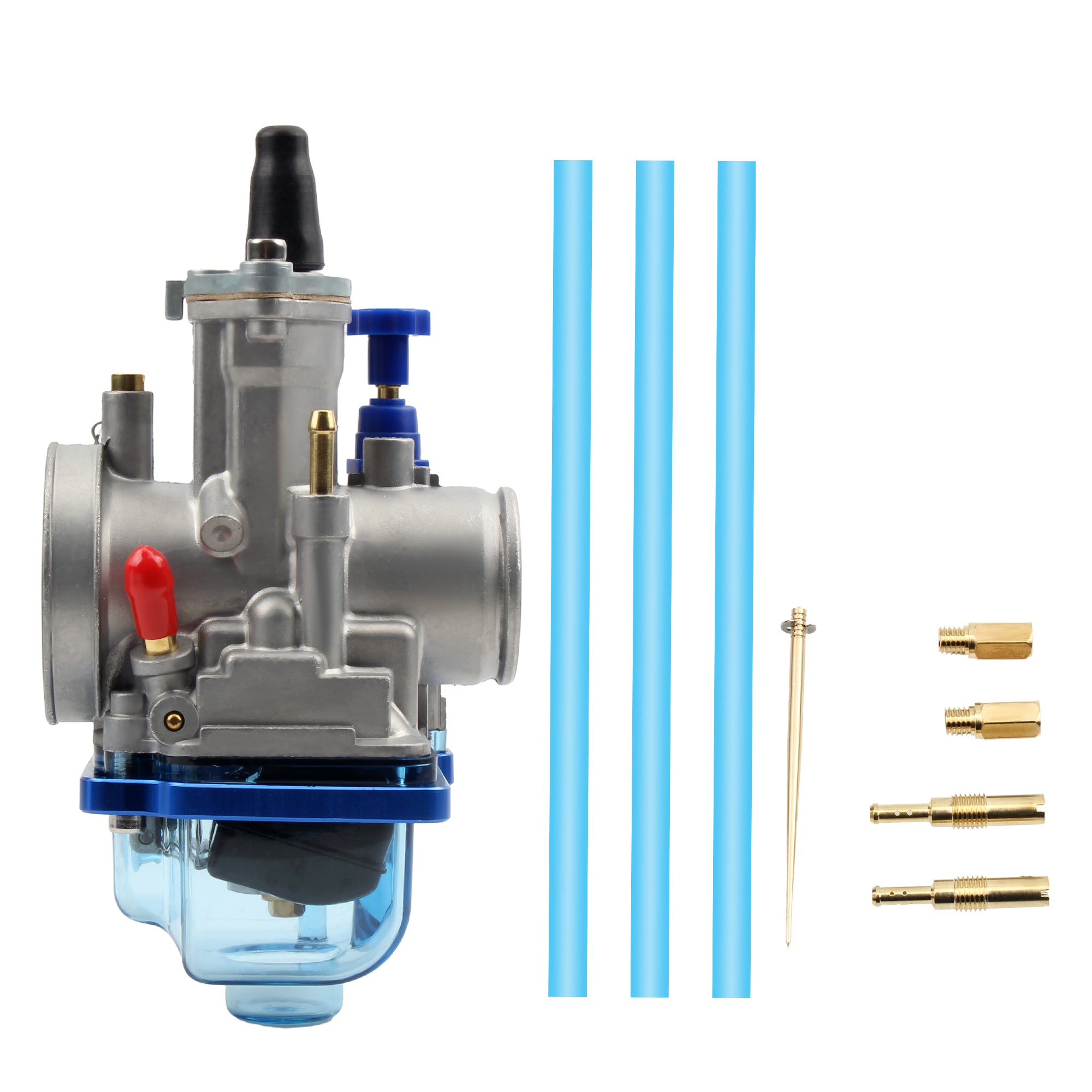 For PWK Universal Motorcycle Carburetor Racing Carburetor Air Filter 28mm 30mm 32mm 34mm Motorbike Flat Curtain Carburetor
