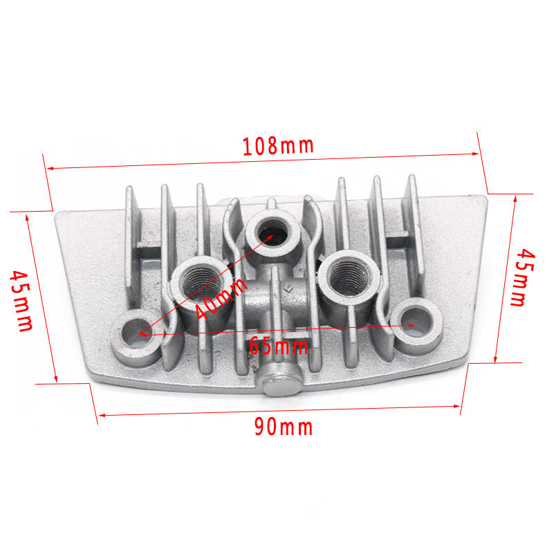Motorcycle Oil Cooling Cooler Radiator Chinese Made Oil Cooler Set for 125cc 140cc Horizontal Engine Dirt Pit Monkey Bike ATV