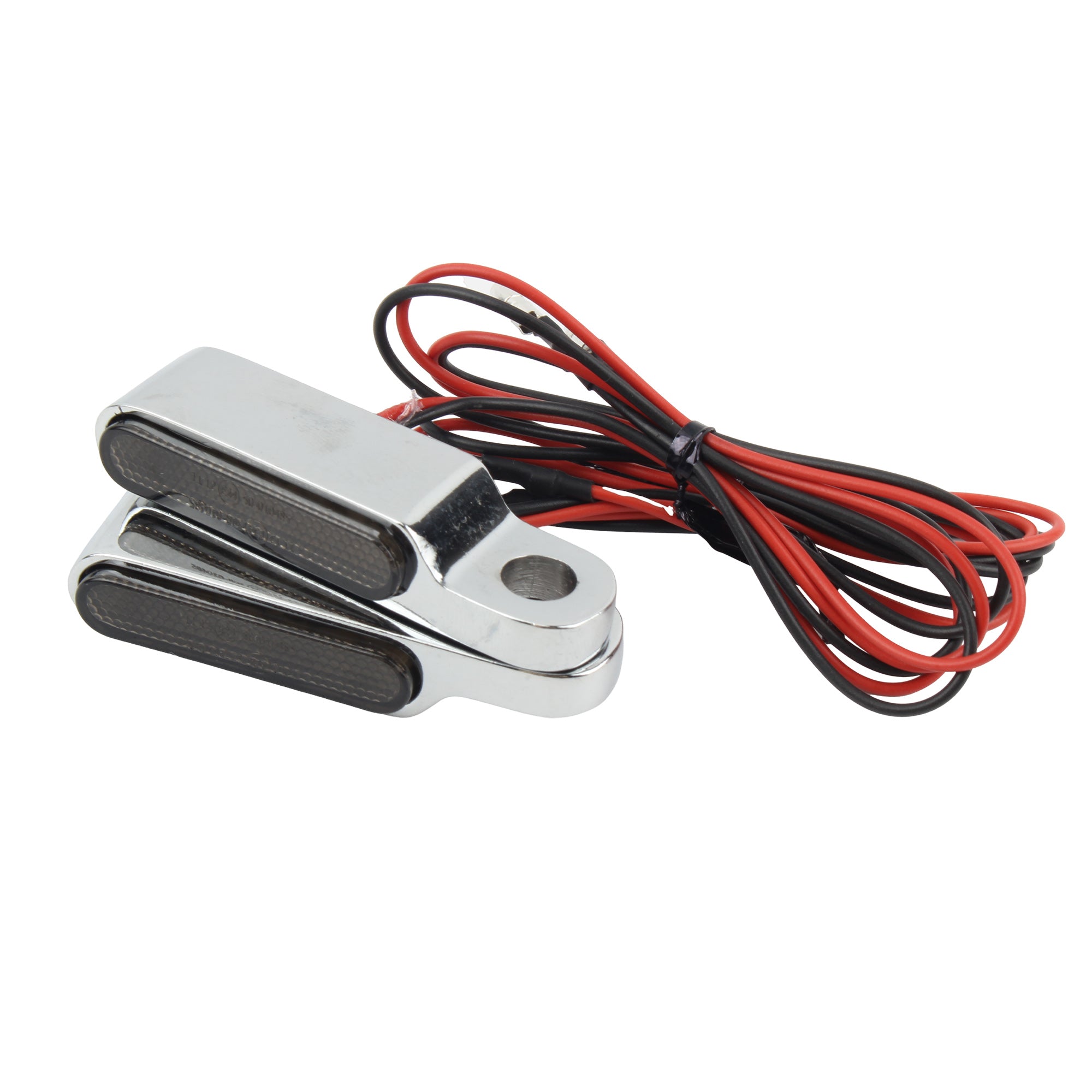 1 Pair for Harley Sportster Bobber 6 LED E24 Motorcycle Flash Side Lamp HandleBar Turn Warning Taillight Motorbike MIni Light