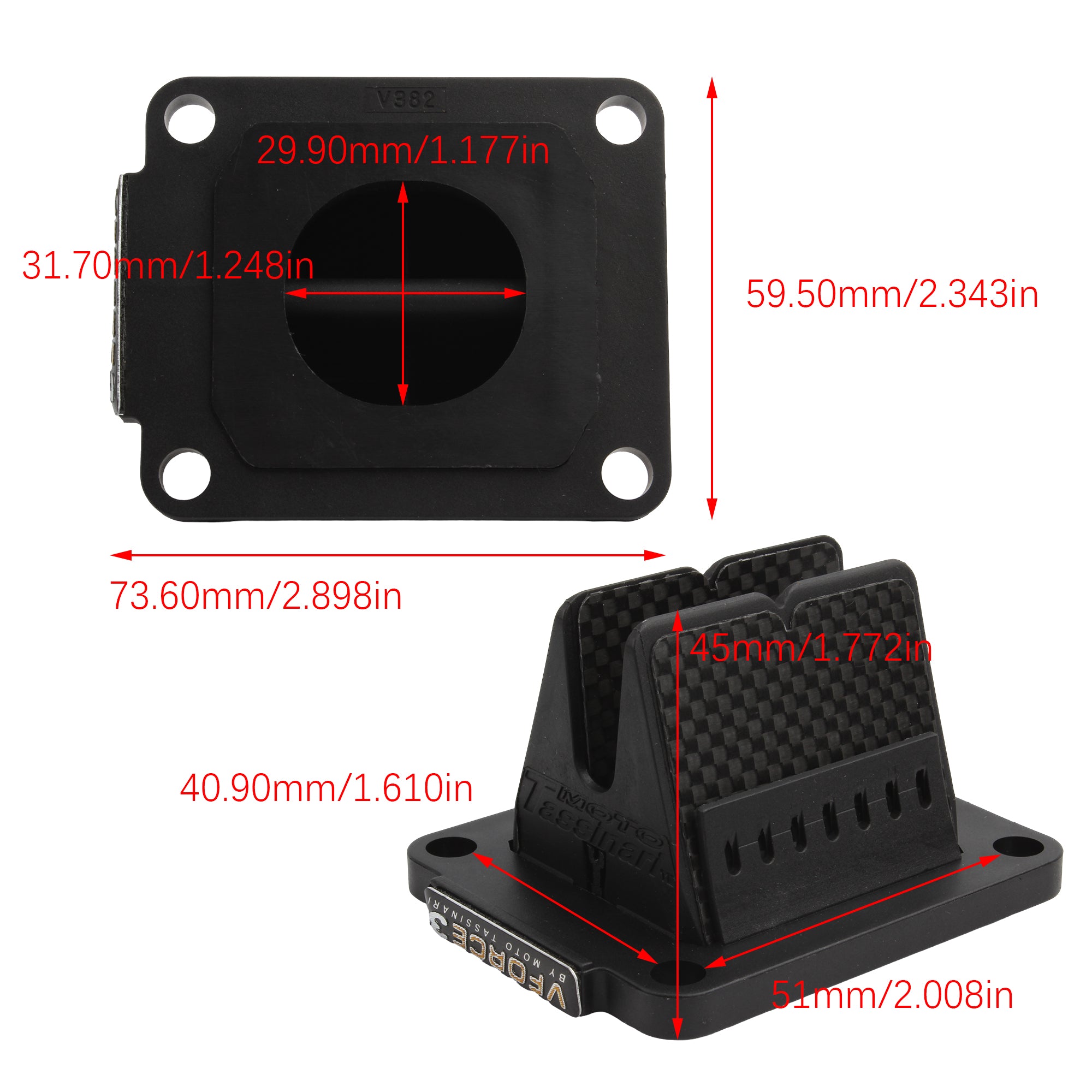 V Force 3 Reed Valve for  YZ85/YZ80  RM85L AT2 AT3 DT100 DT125 DT175 TY250 TY175 02-15 V382S V-force Valve Kit